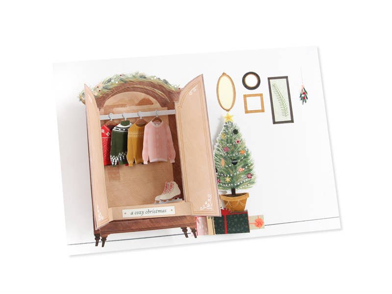 Armoire Pop-up Card - Image 2