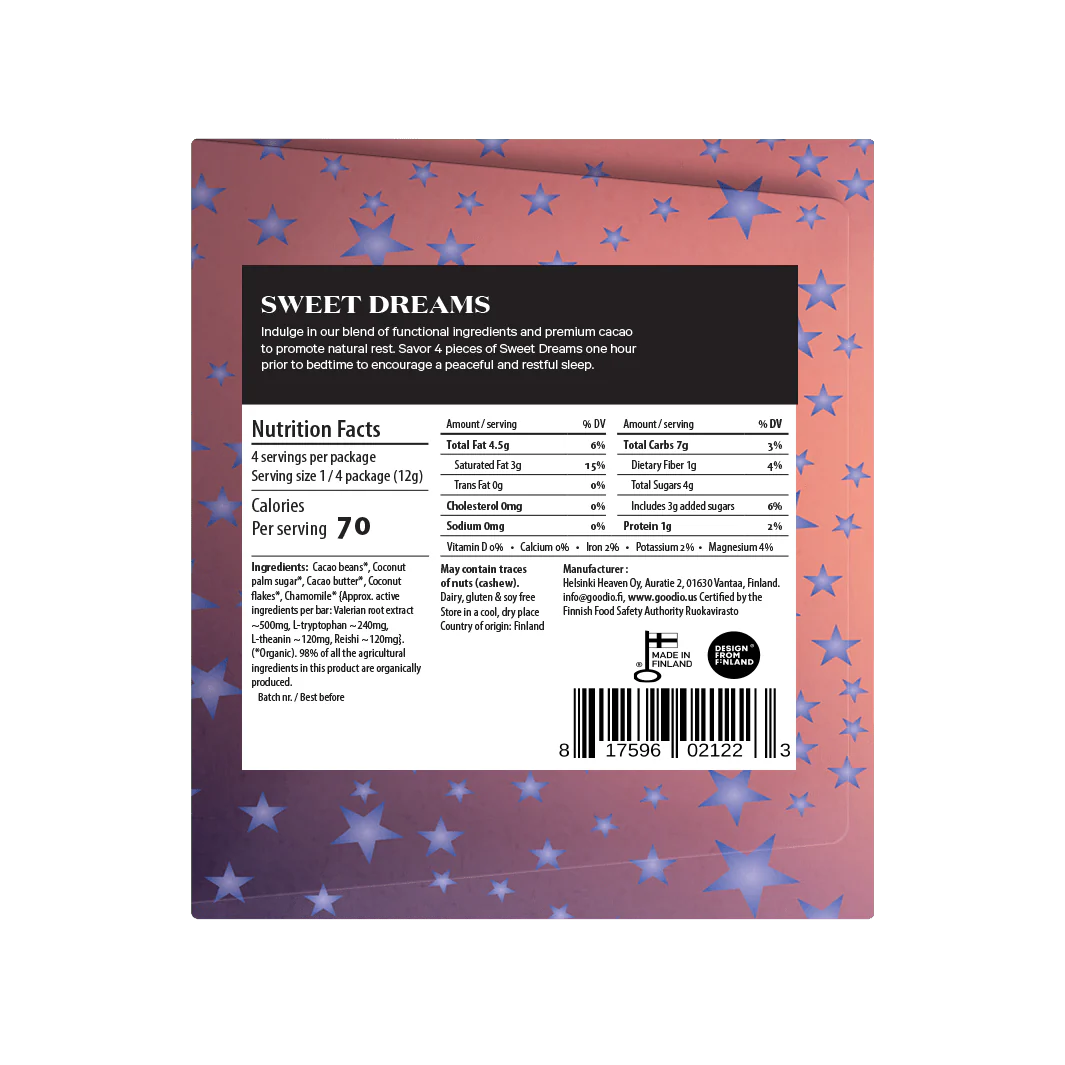 Sweet Dreams 49% Chocolate Bar - Image 3