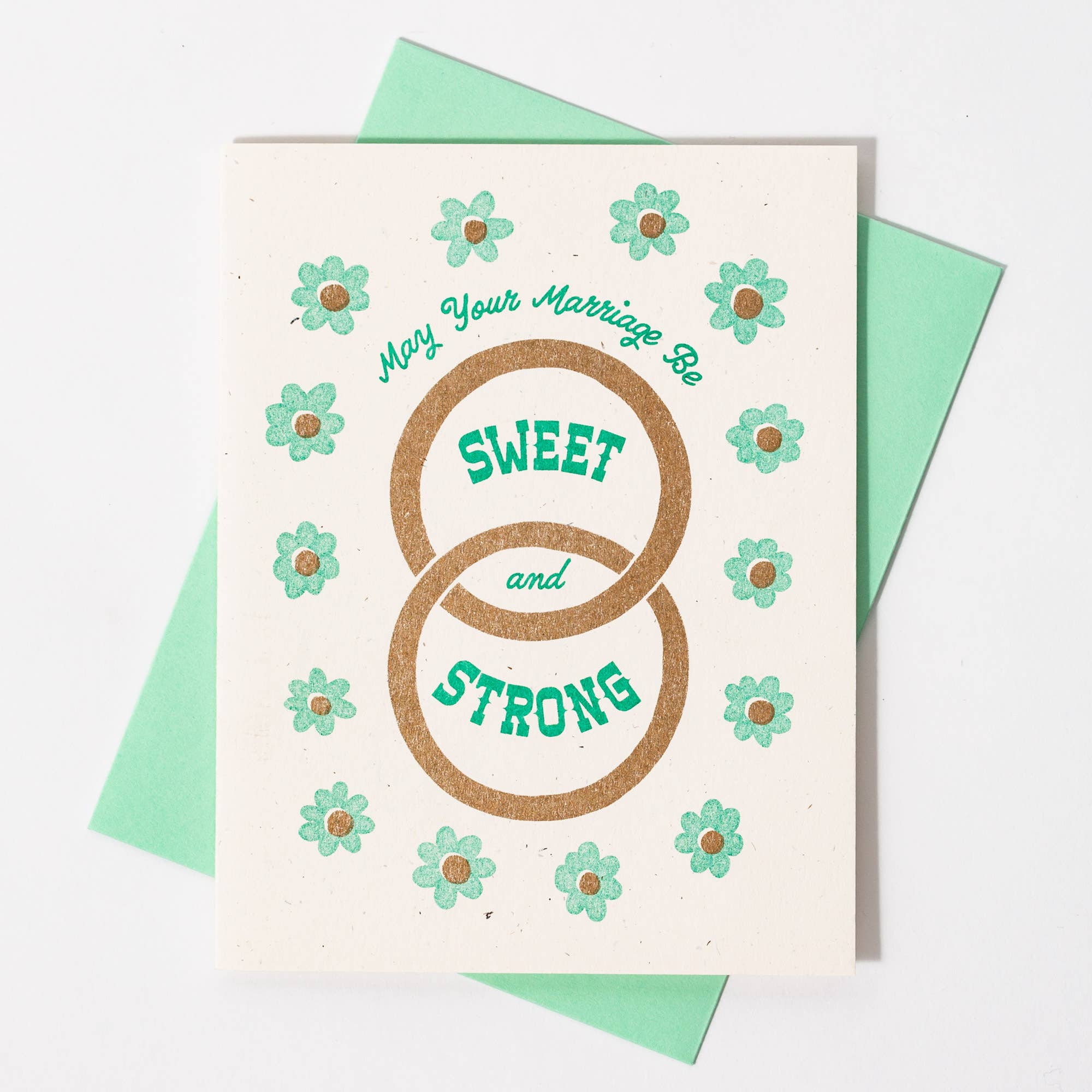 Sweet & Strong Wedding Card - Image 2