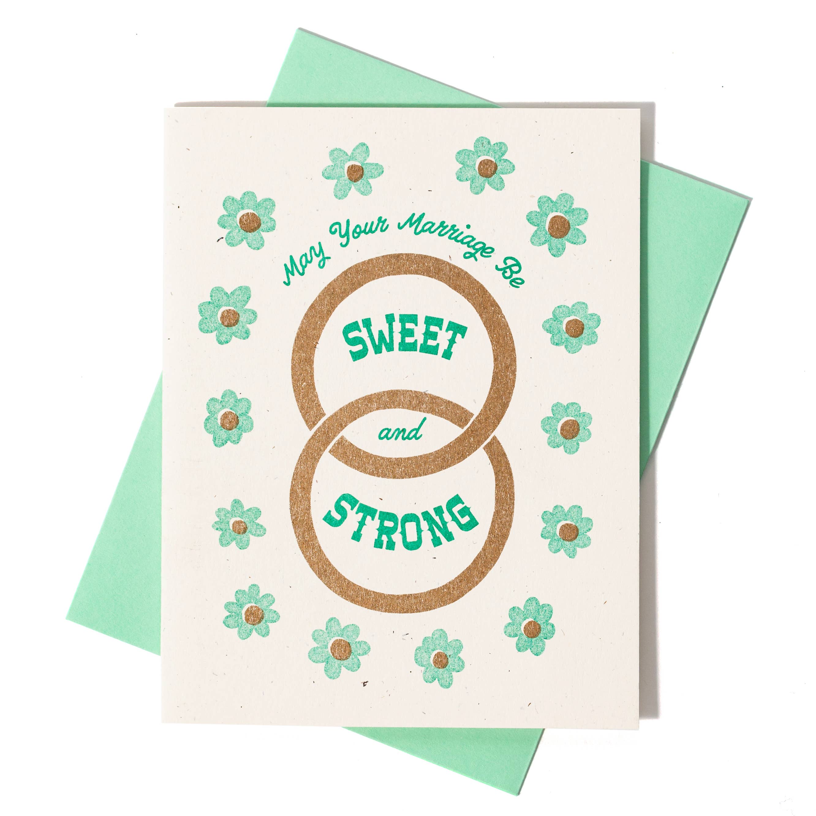 Sweet & Strong Wedding Card - Image 3