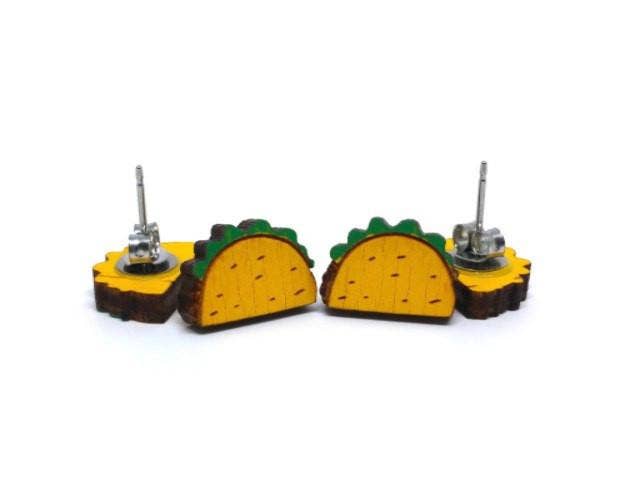 Taco Earrings