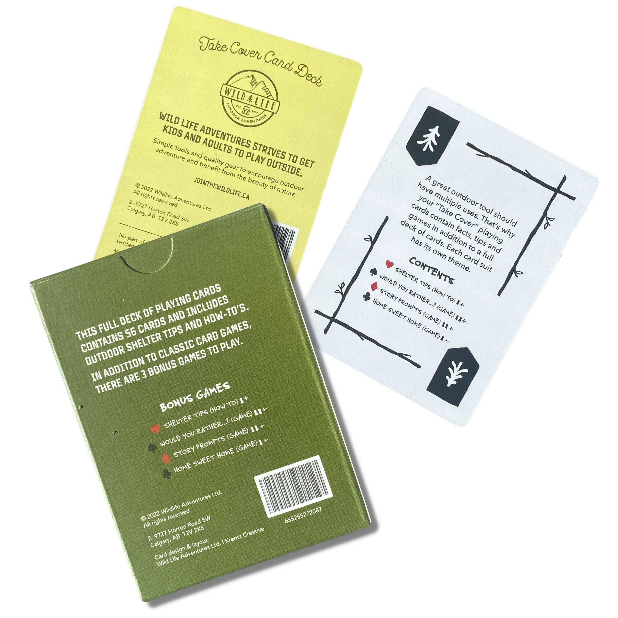 Take Cover 4-in-1 Outdoor Playing Cards Set - Image 6