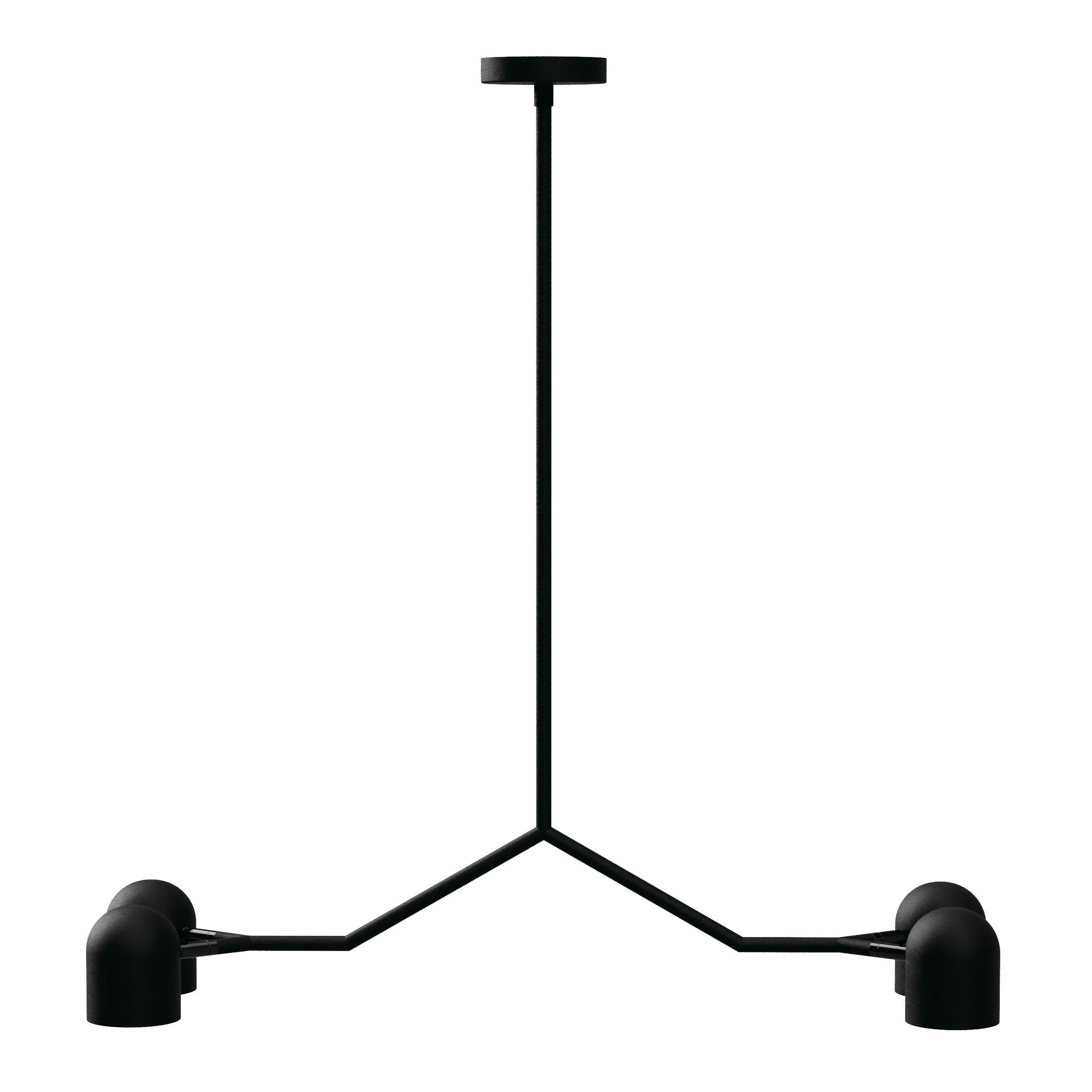 Tandem 4-Head Pendant Lamp - Image 3