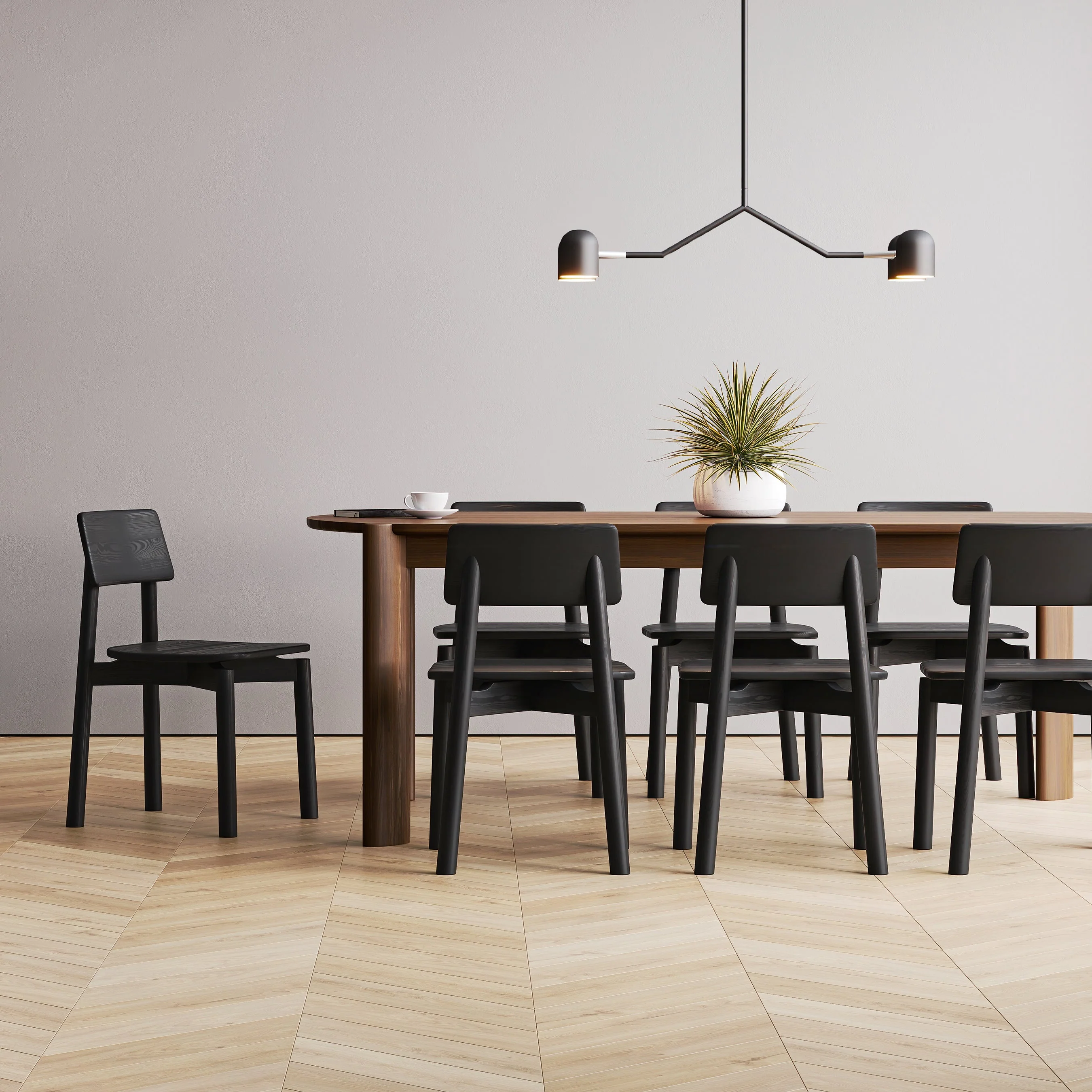 Tandem 4-Head Pendant Lamp - Image 7