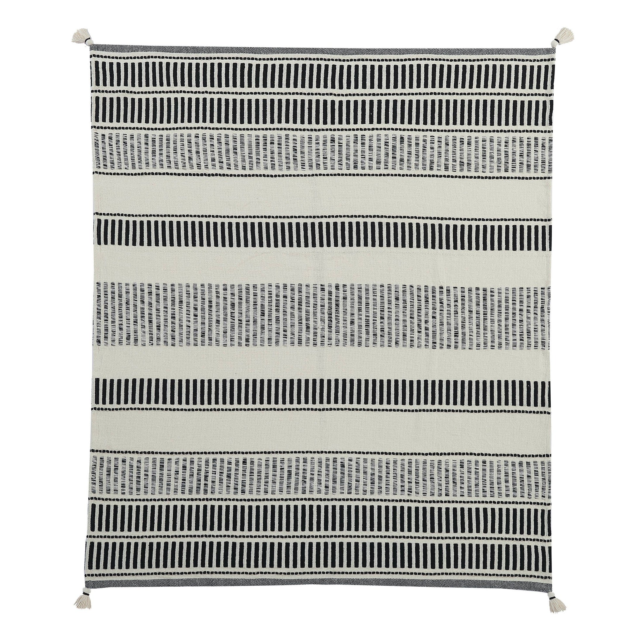 Tate Coal Striped Throw - Image 2