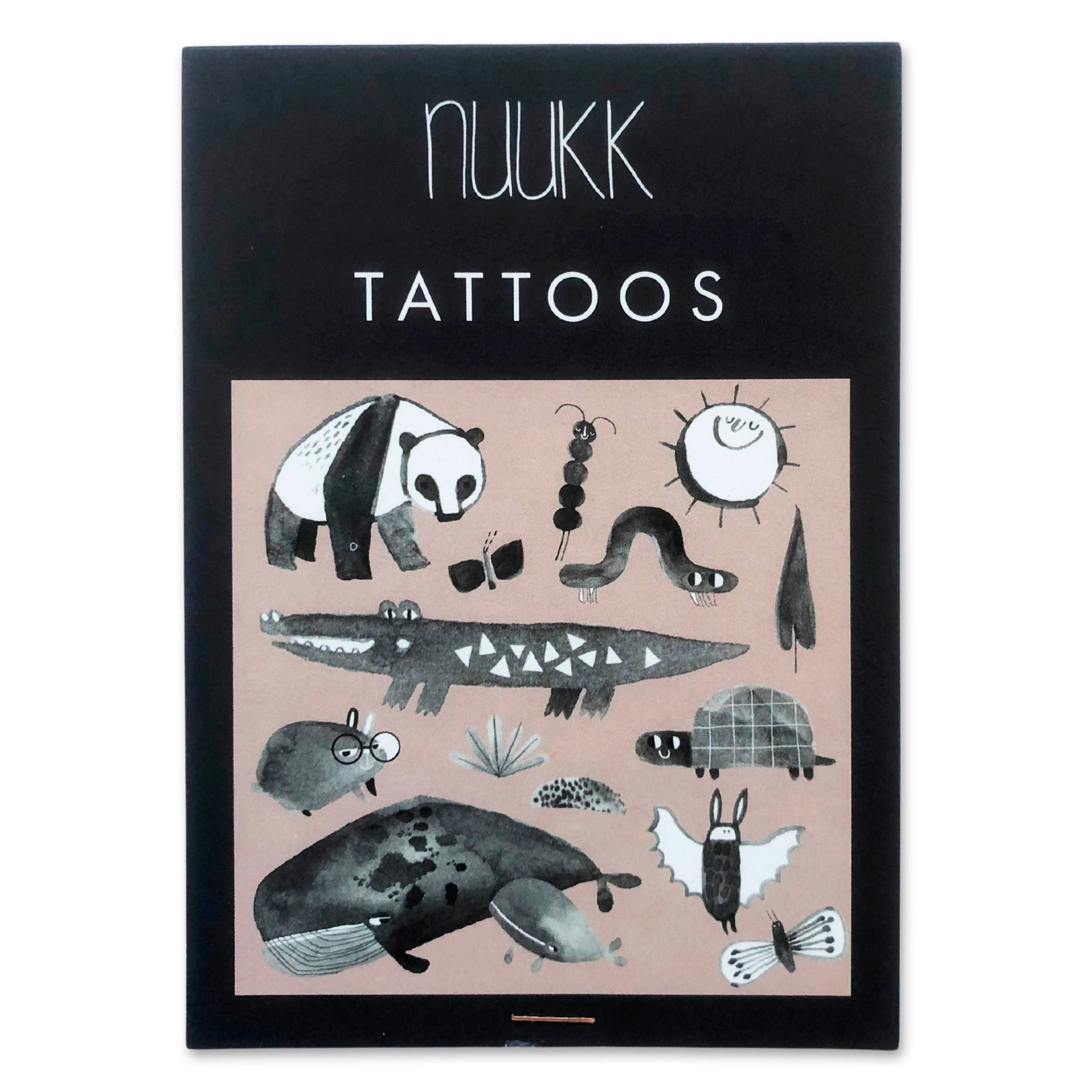 Crocodile & Friends Tattoo Sheet