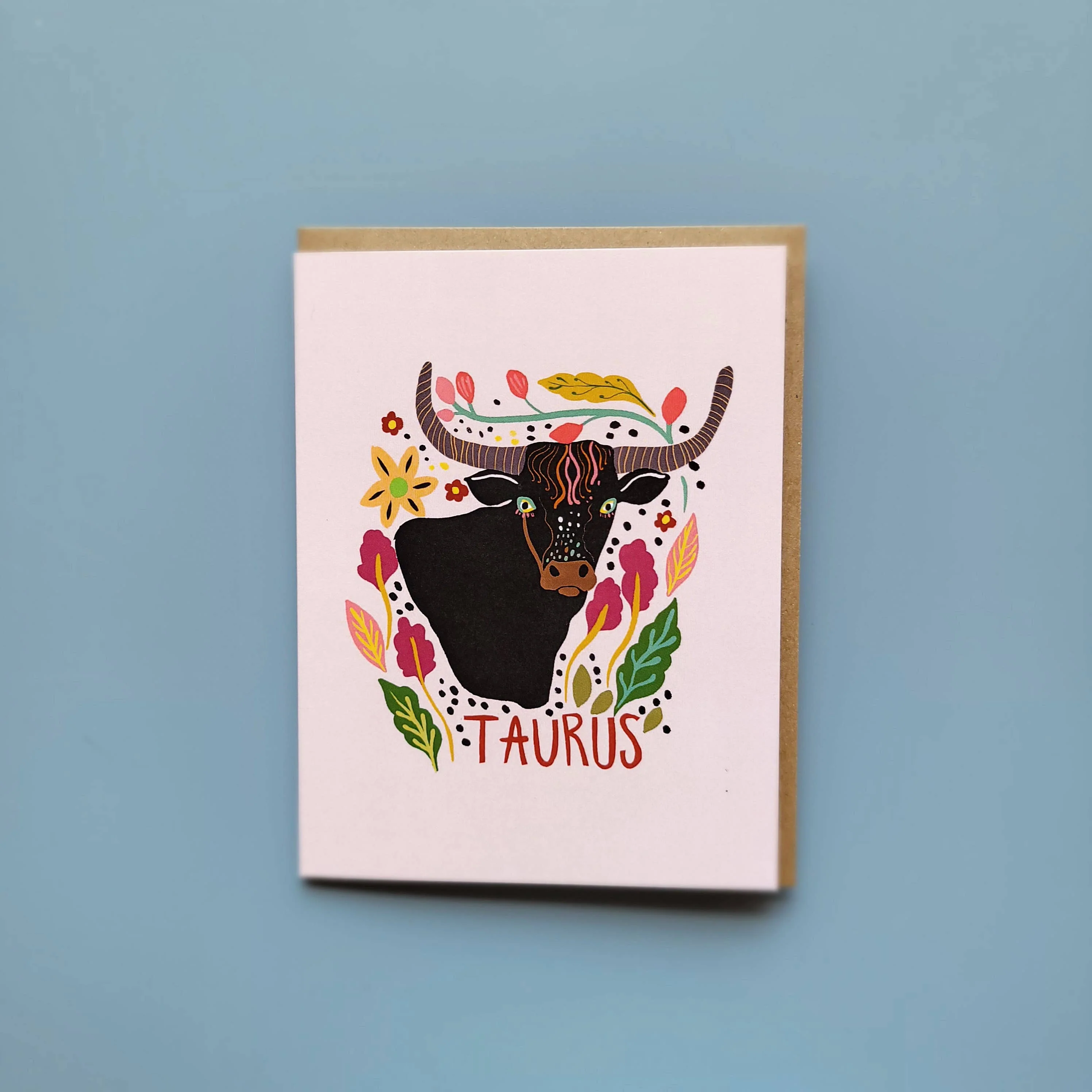 Taurus Zodiac Greeting Card - Image 2