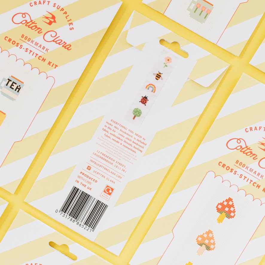 Tea/Mugs Cross Stitch Bookmark Kit - Image 11