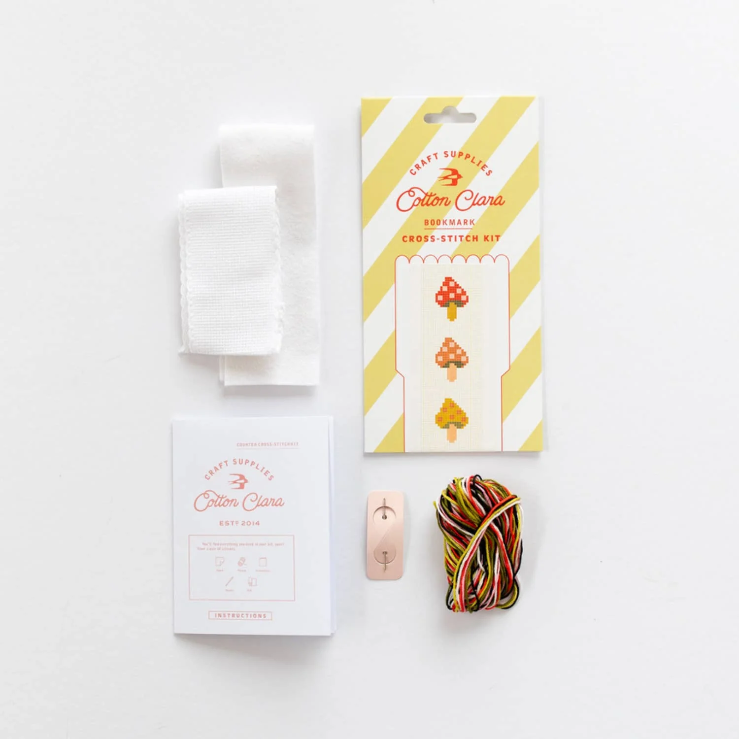 Tea/Mugs Cross Stitch Bookmark Kit - Image 9