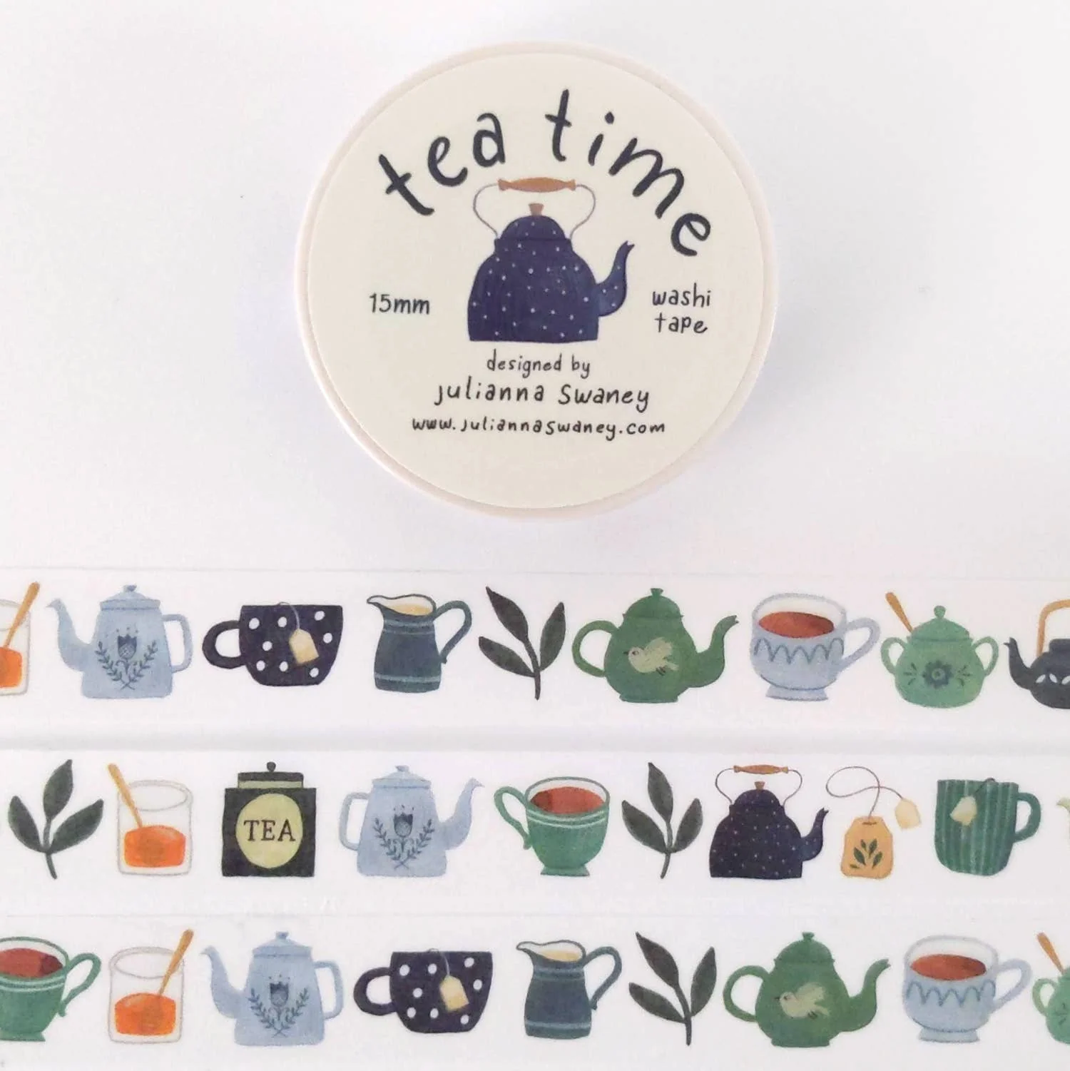 Tea Time Washi Tape - Image 3