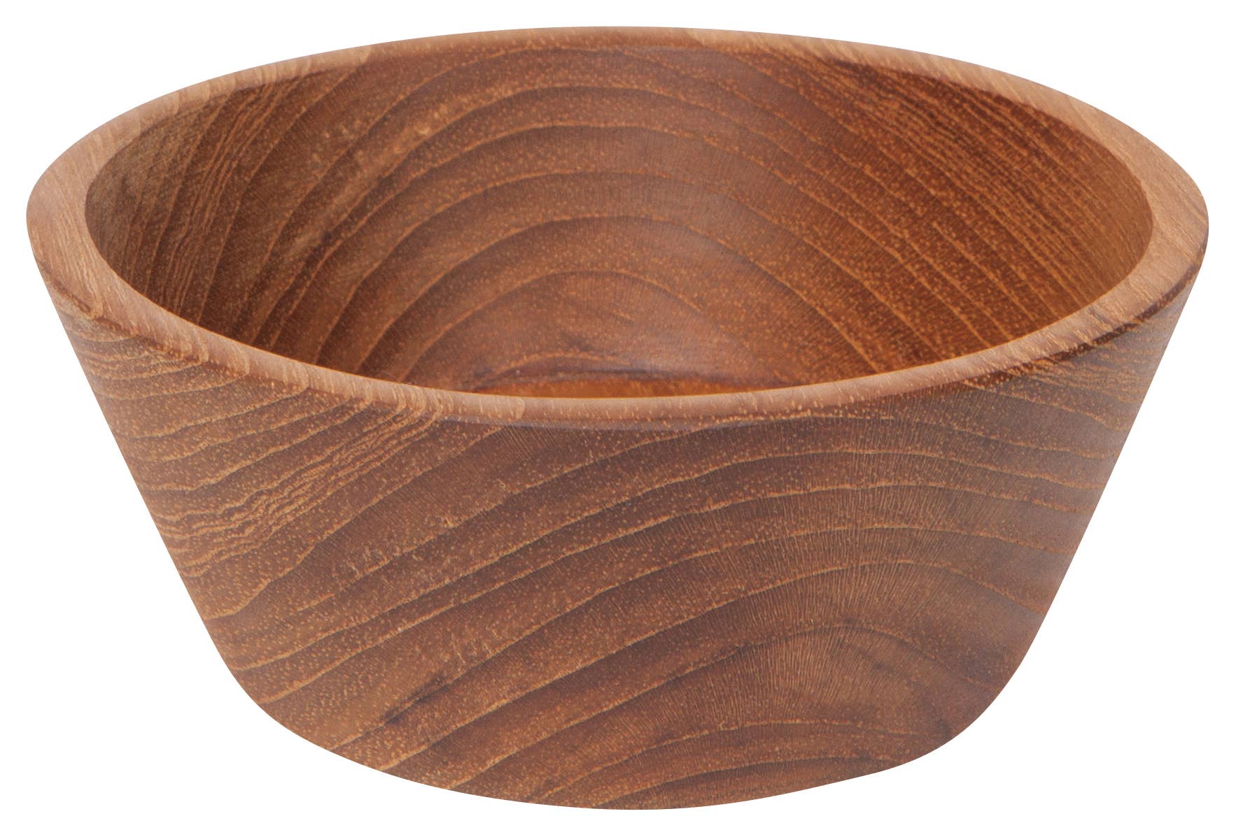 Teak Wood Pinch Bowls - Set of 3 - Image 4