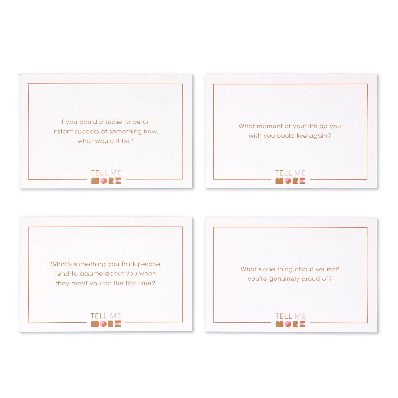 Tell Me More: A Conversation Starter Game - Image 4
