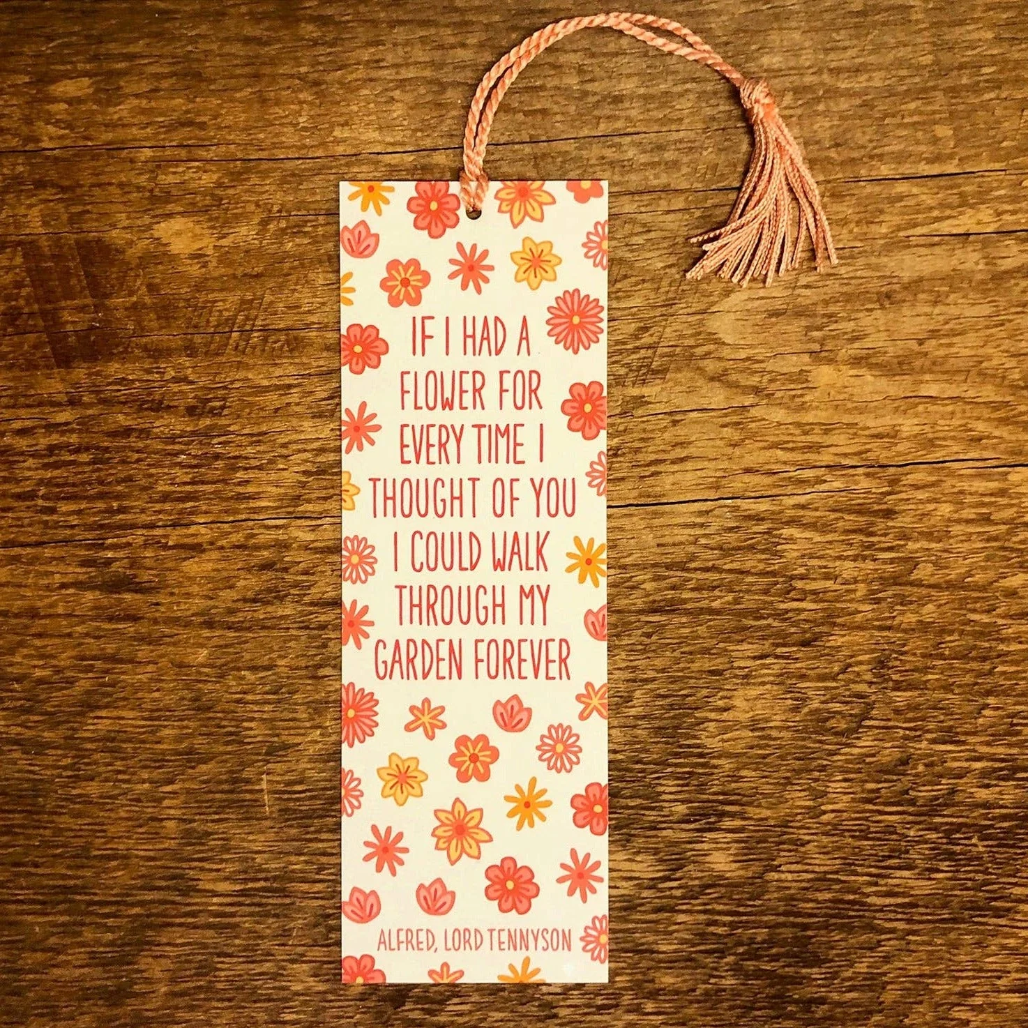 Tennyson Bookmark - Image 2