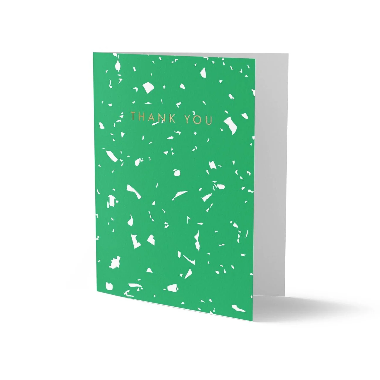 Terrazzo Letterpress Thank You Cards -  Box of 8 - Image 4