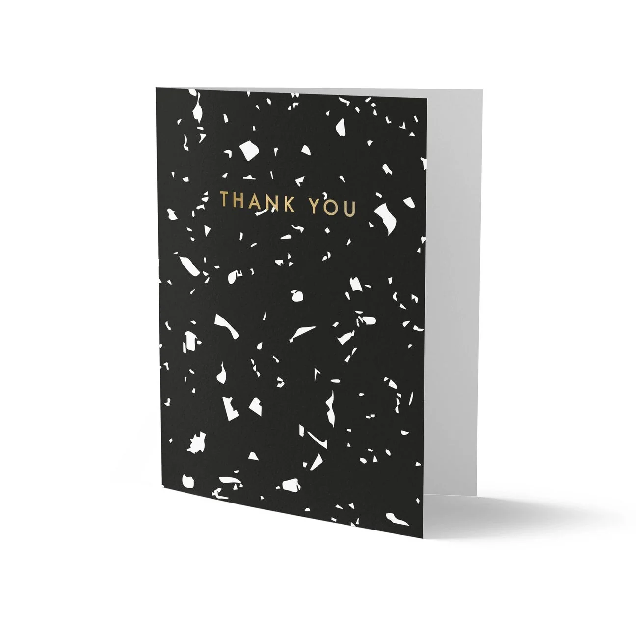 Terrazzo Letterpress Thank You Cards -  Box of 8 - Image 6