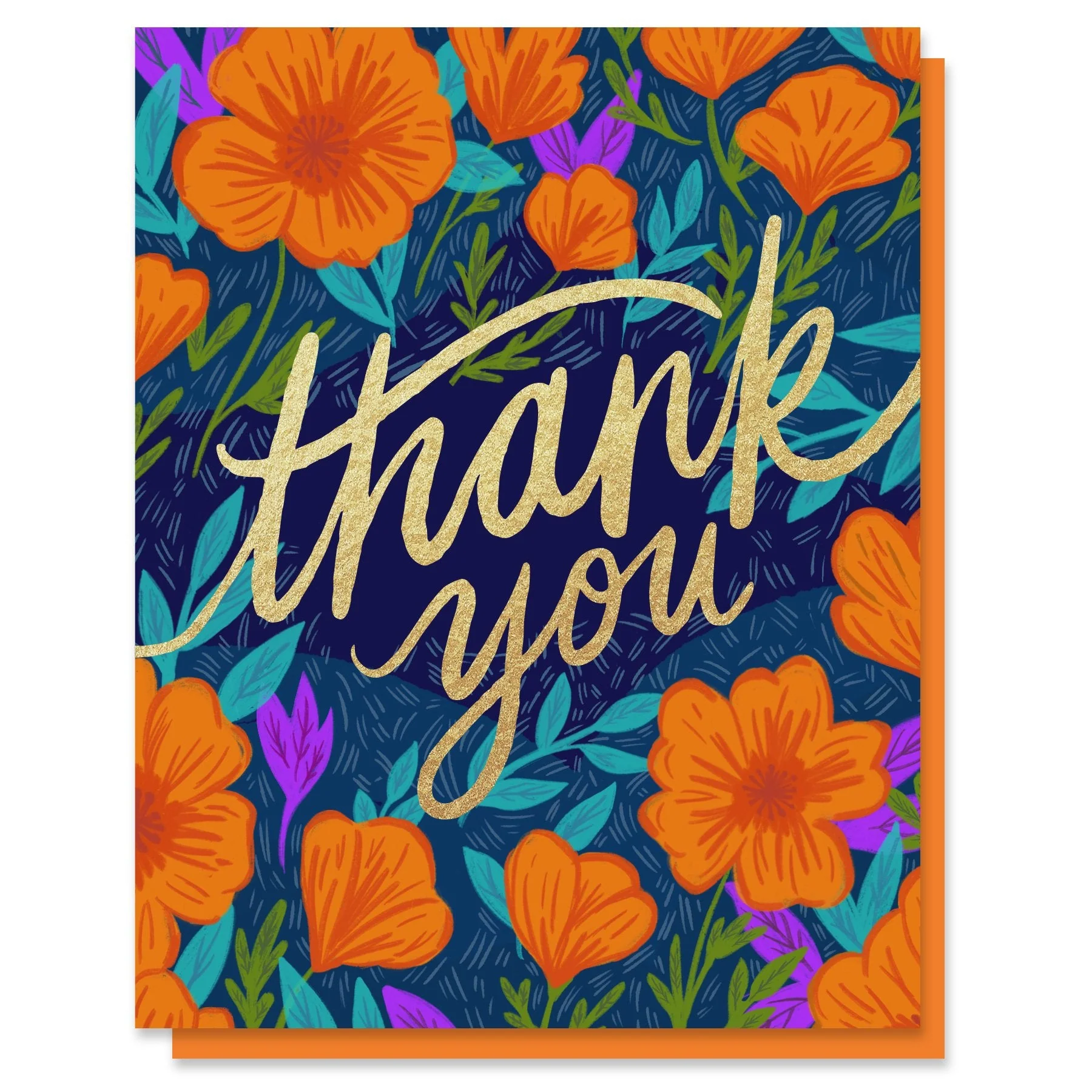 Thank You Poppies Card