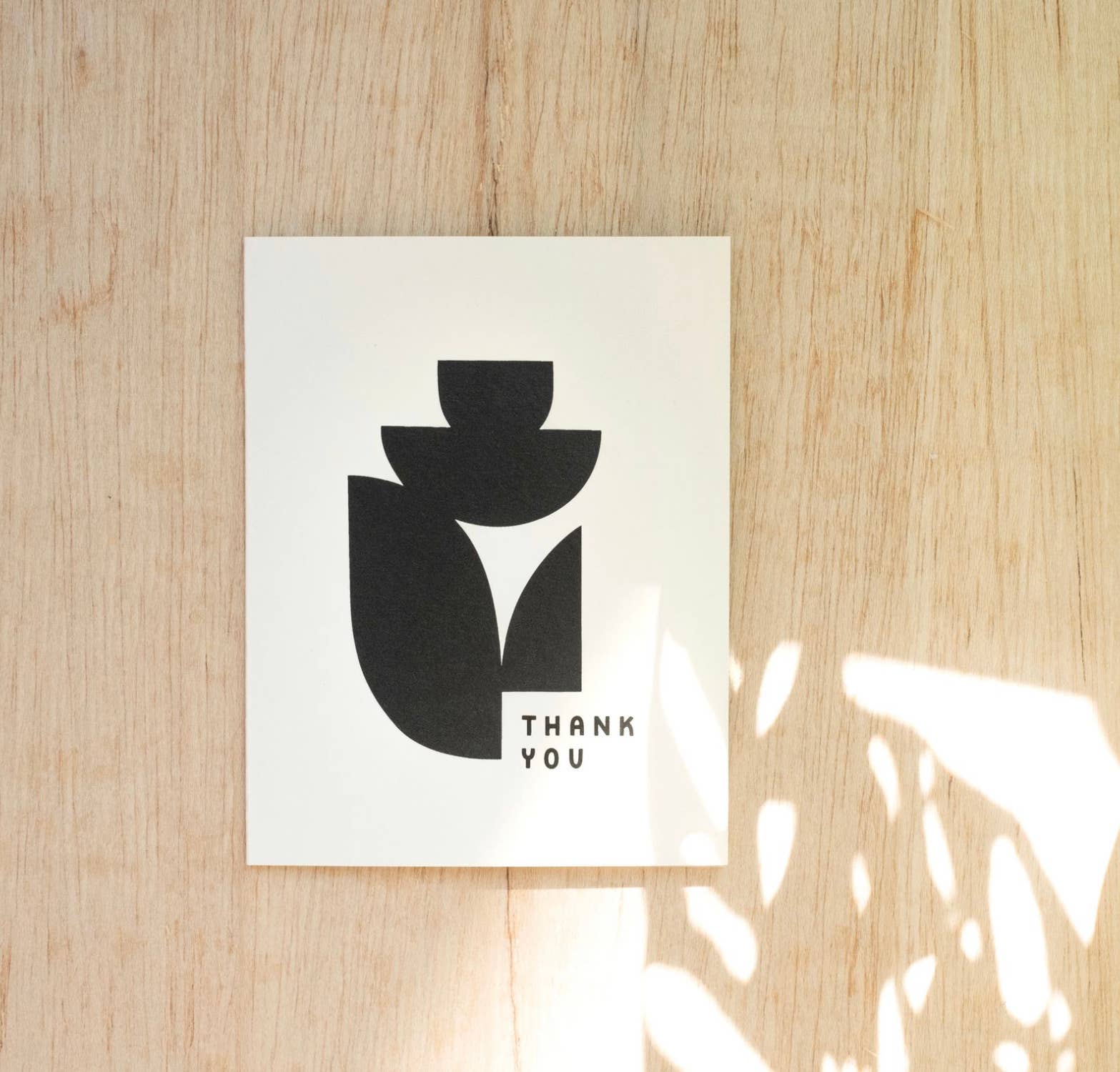 Thank You Silhouette Card - Image 2