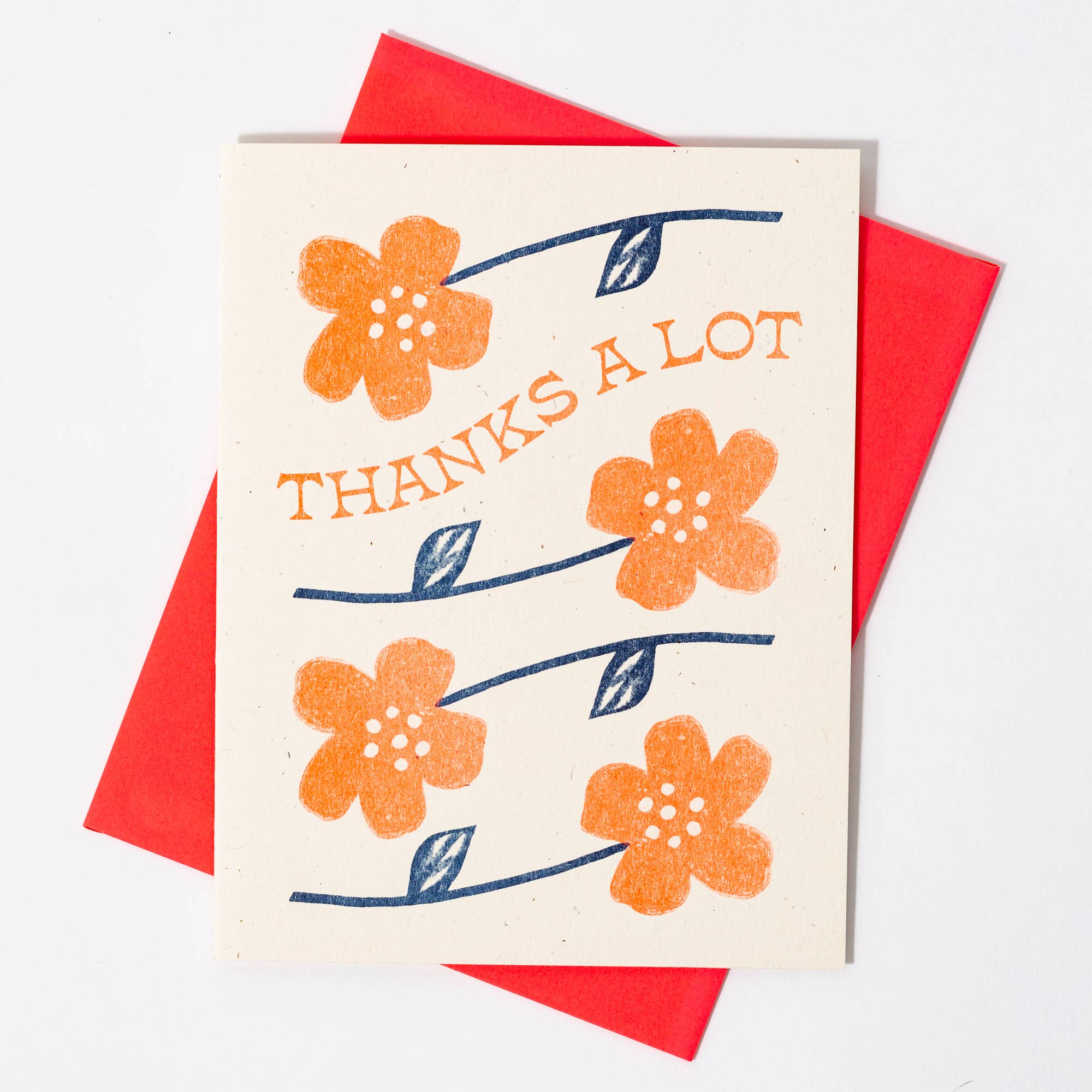 Thanks A Lot Flowers Card - Image 2
