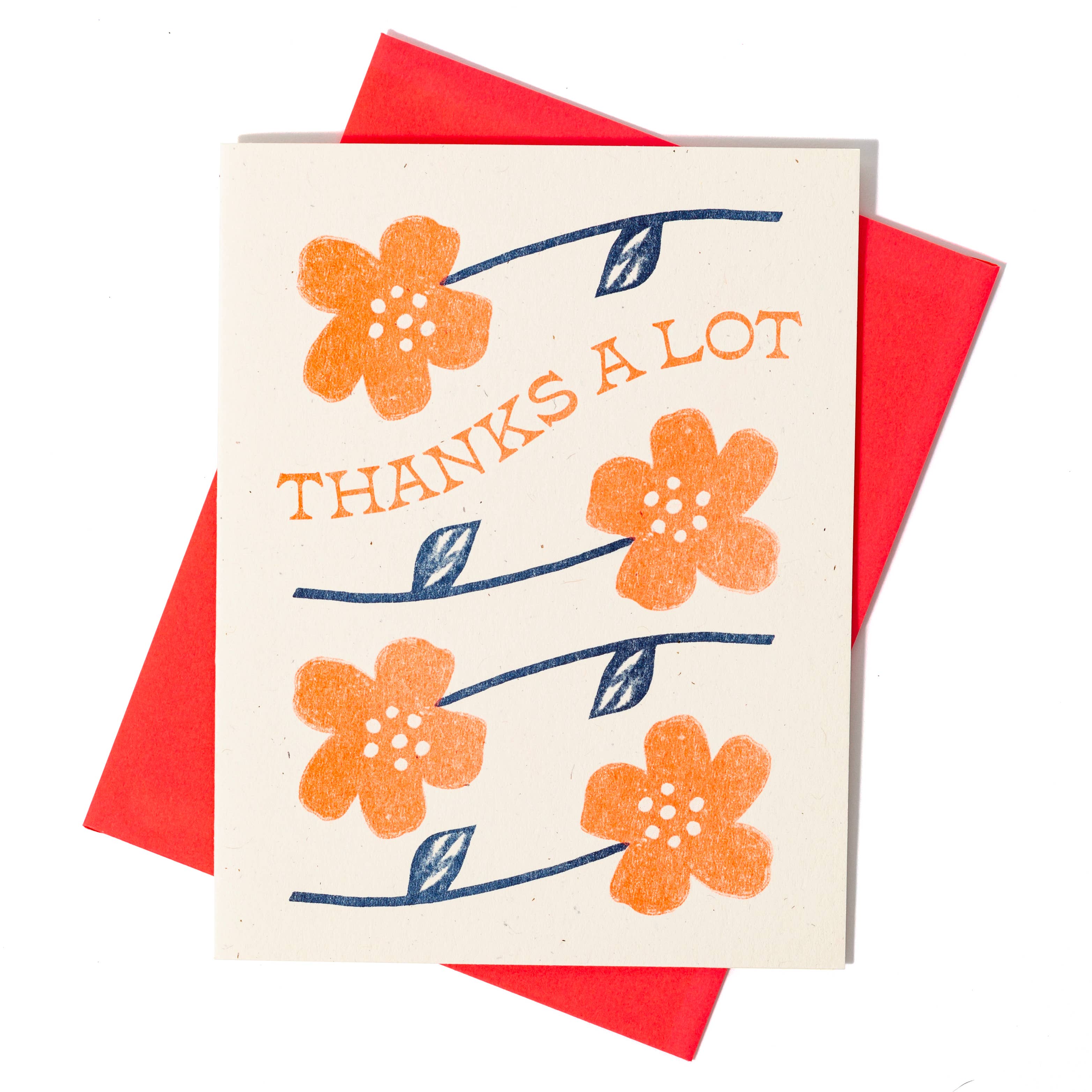 Thanks A Lot Flowers Card - Image 3