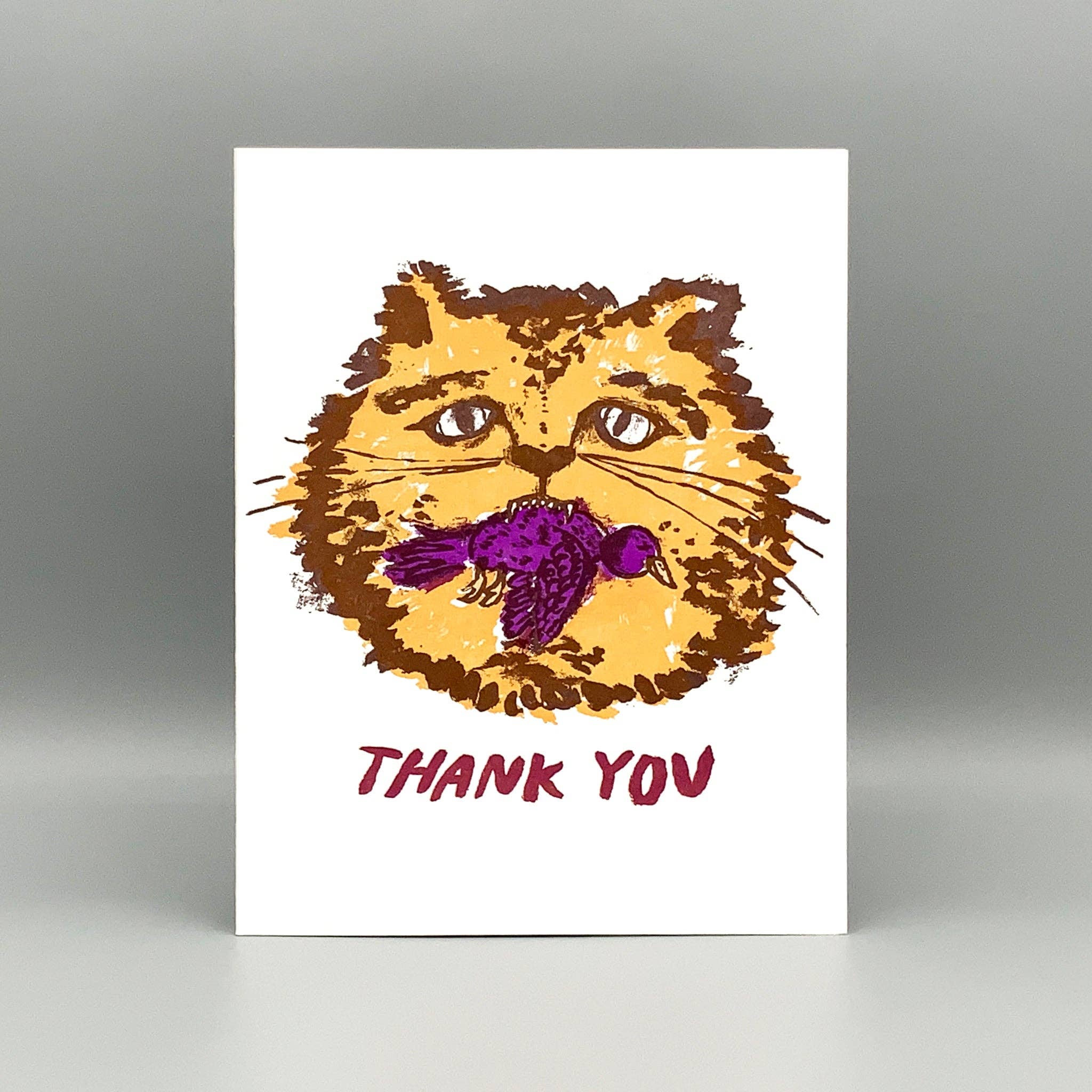 Thank You Cat Card