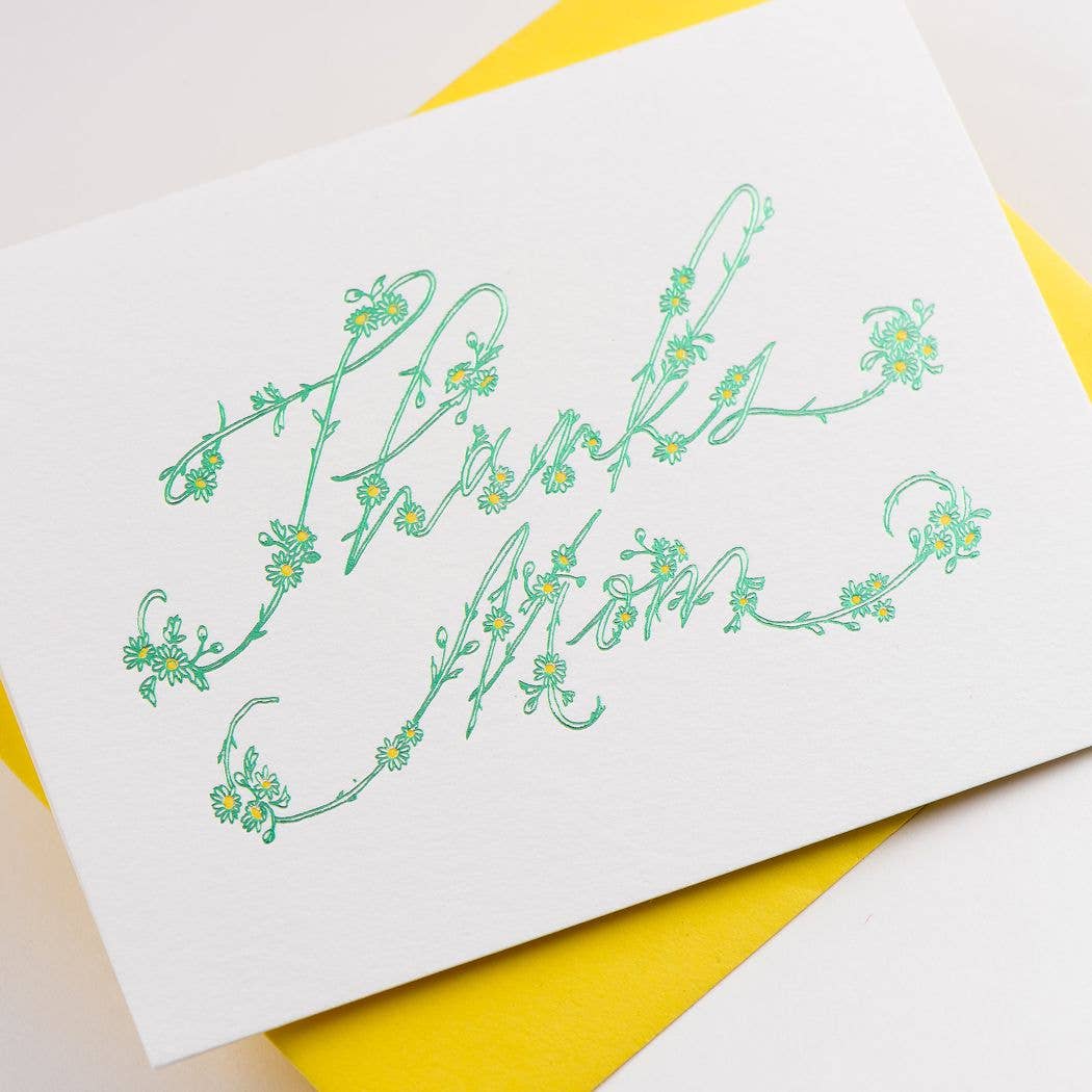 Thanks Mom Daisy Chain Card - Image 3