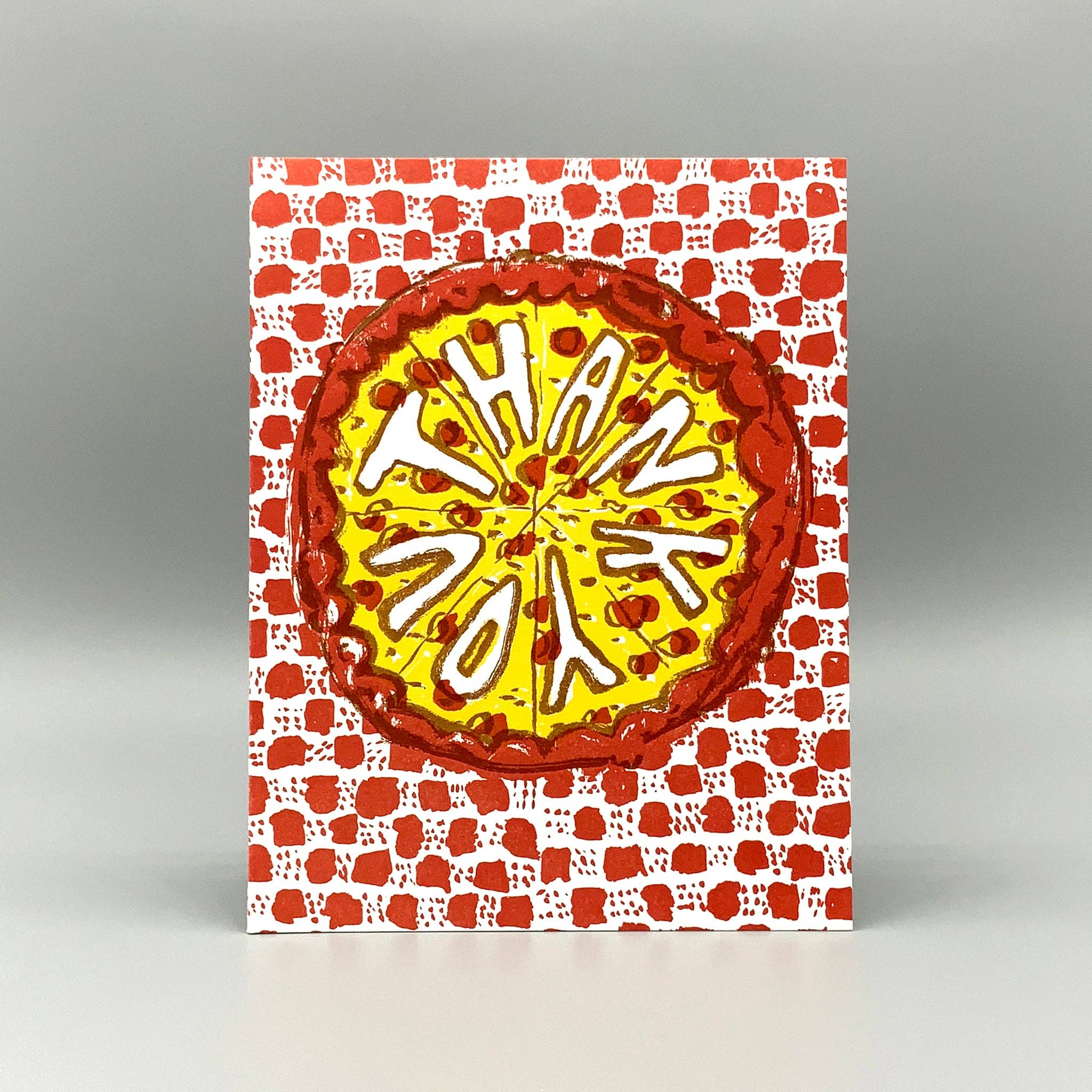 Thanks Pizza Card