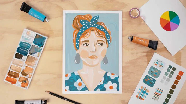 The Artful Gouache Starter Box - Image 2