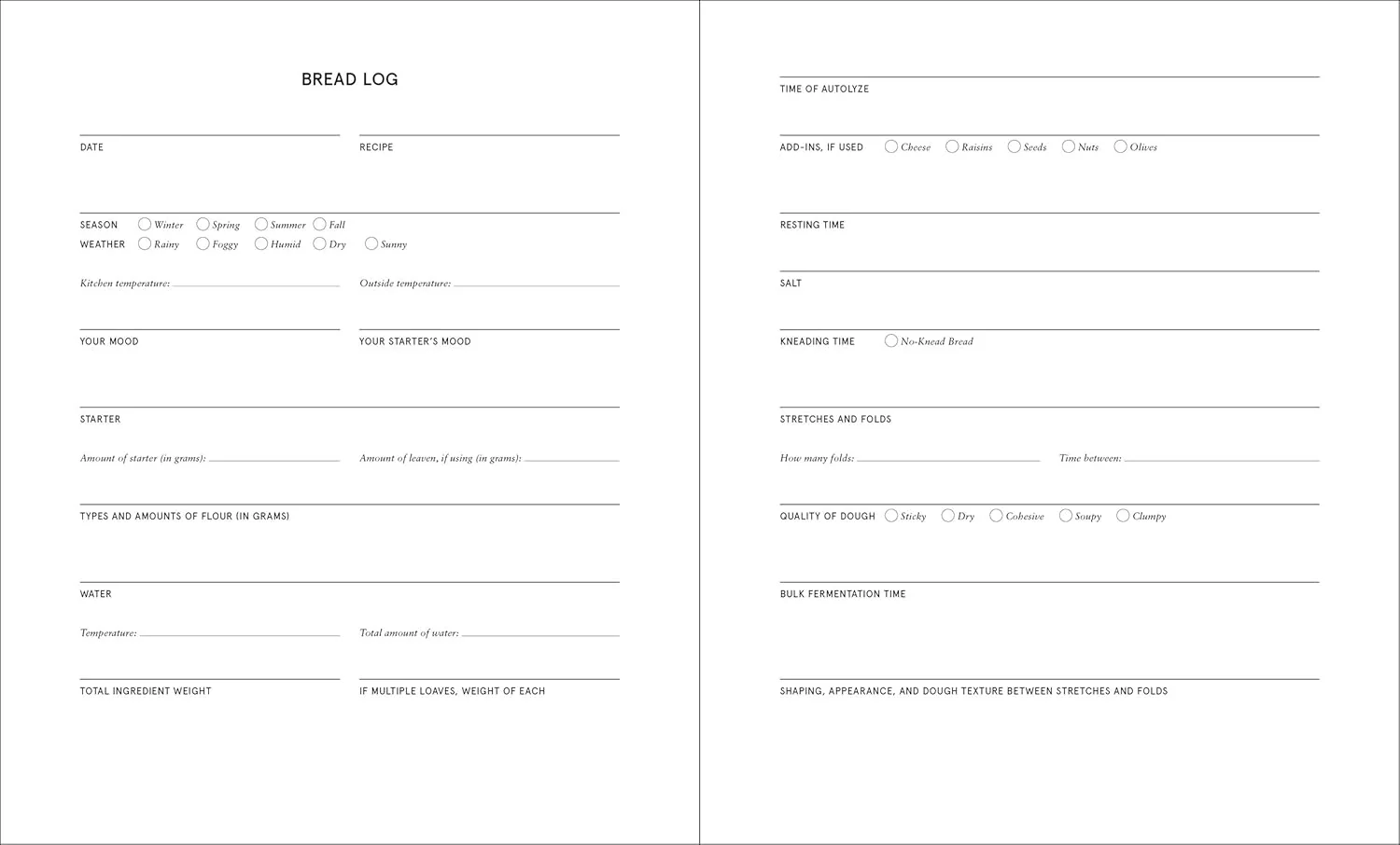 The Bread Baker's Notebook - Image 4