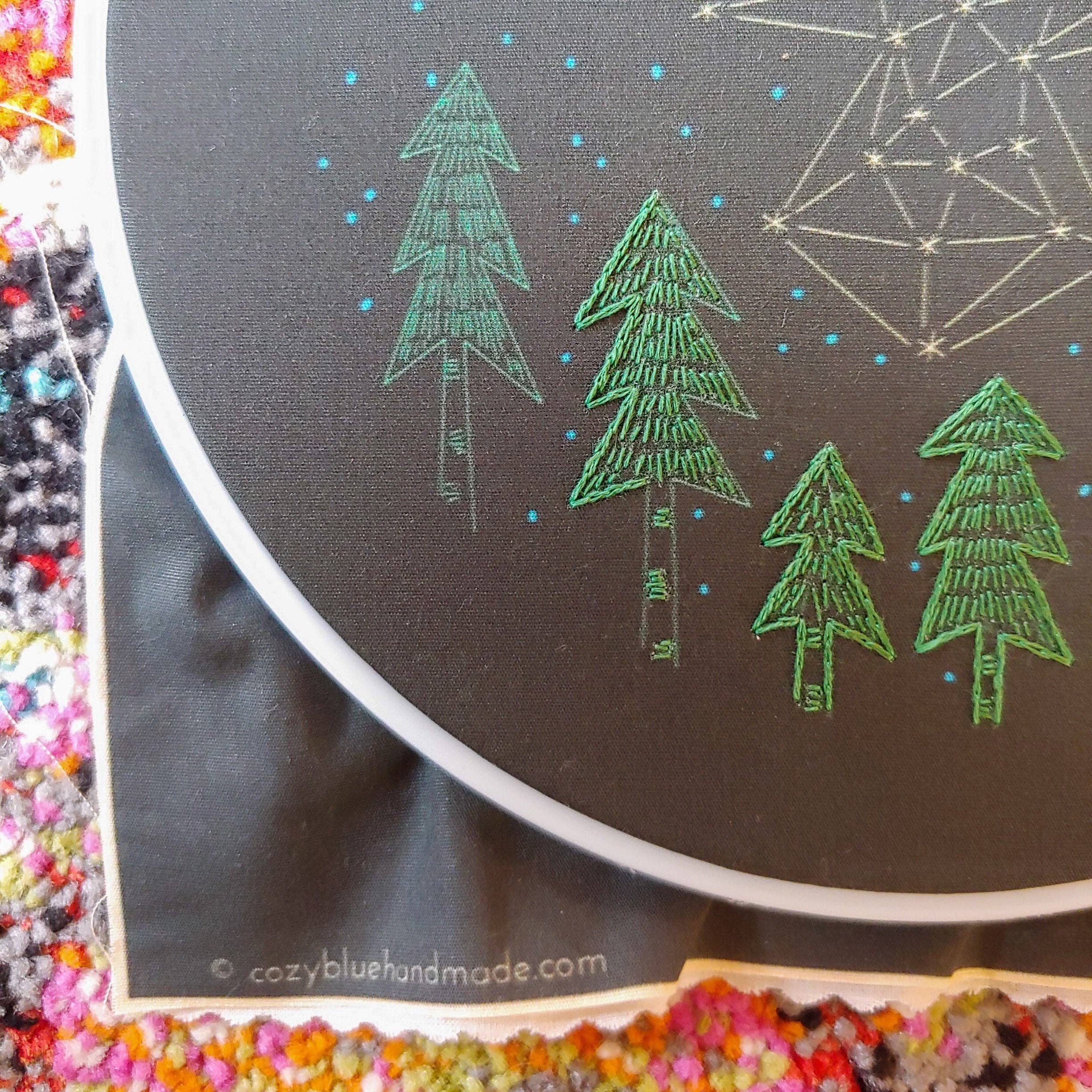 The Crow Embroidery Kit - Image 4