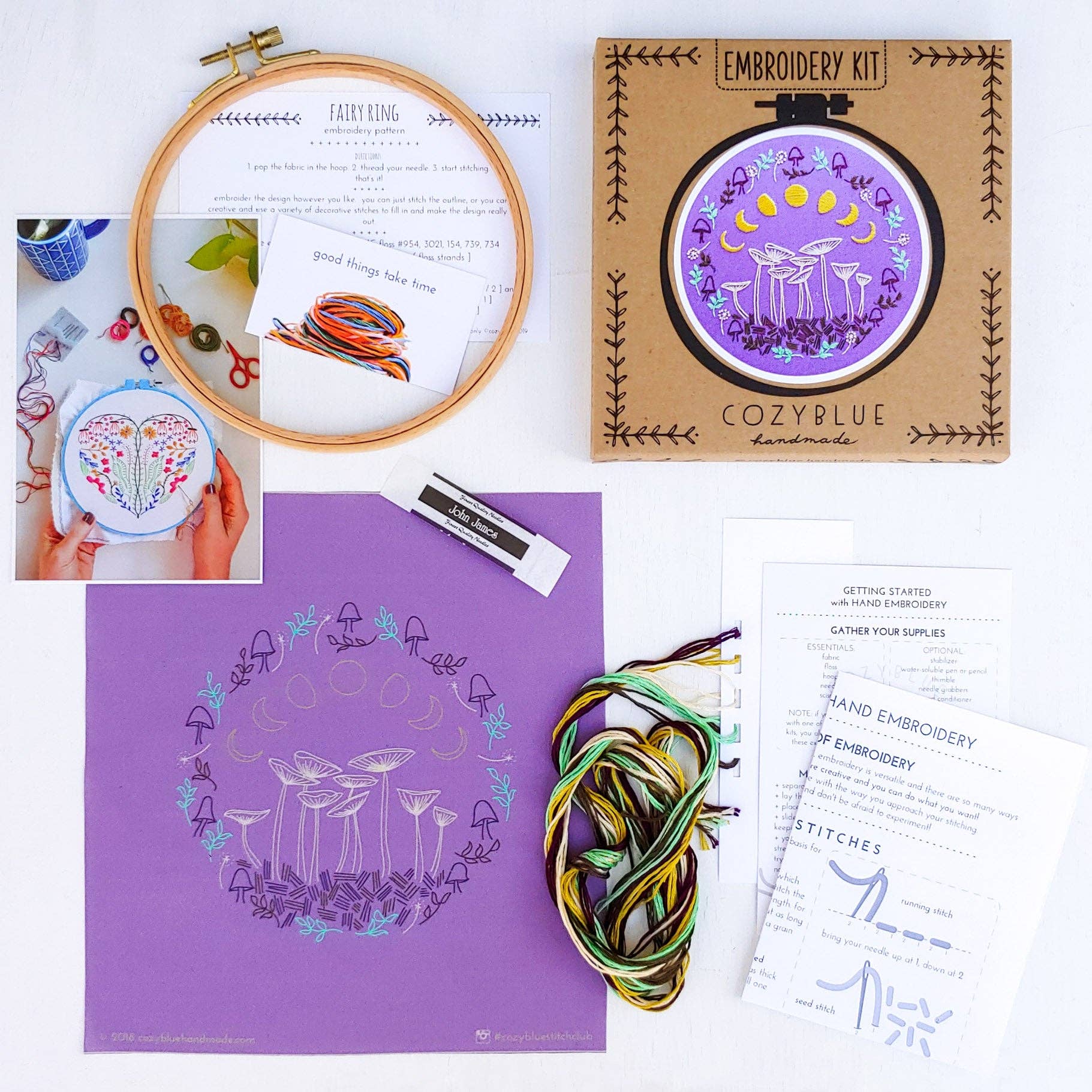The Crow Embroidery Kit - Image 9