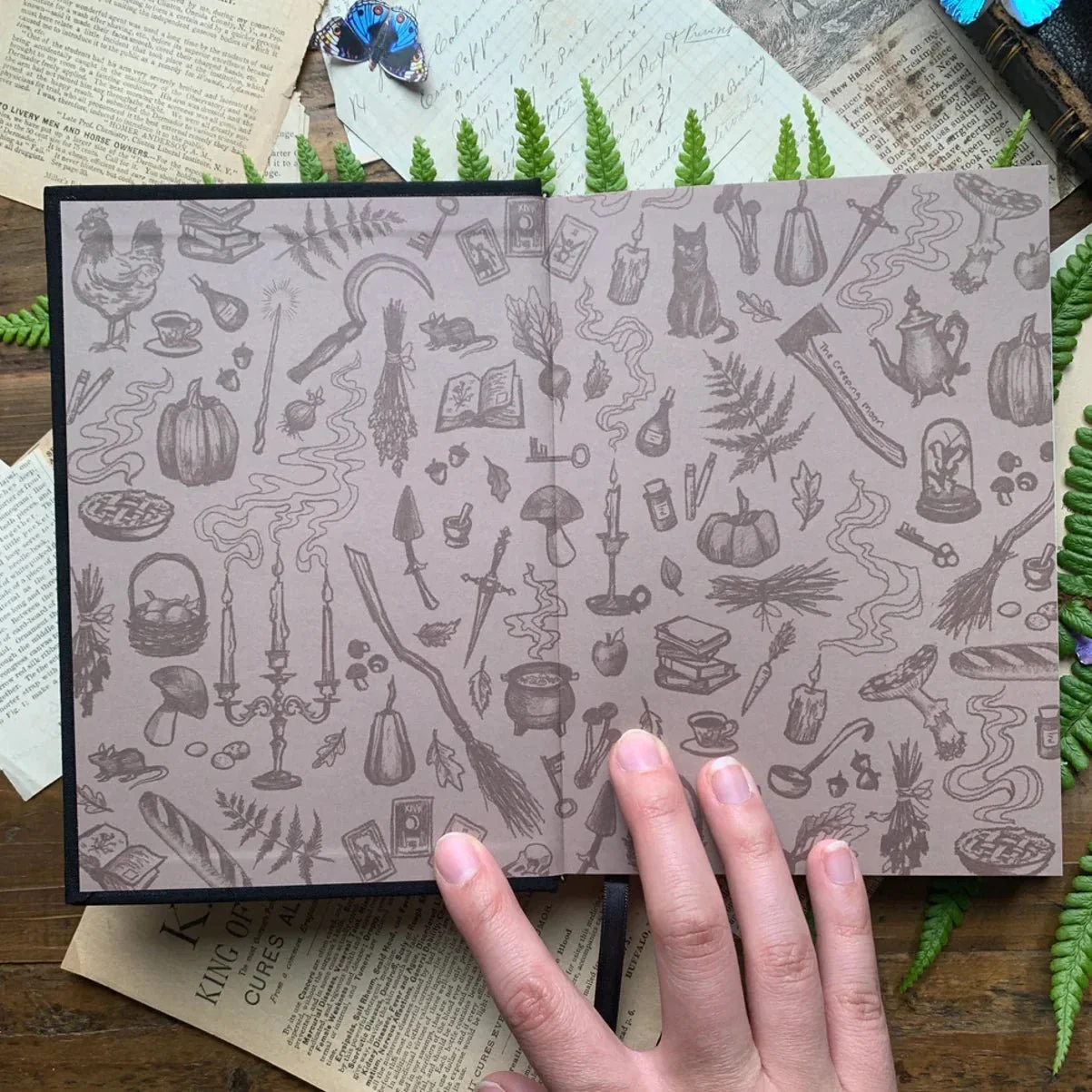 The Grimoire Lined Notebook - Image 2