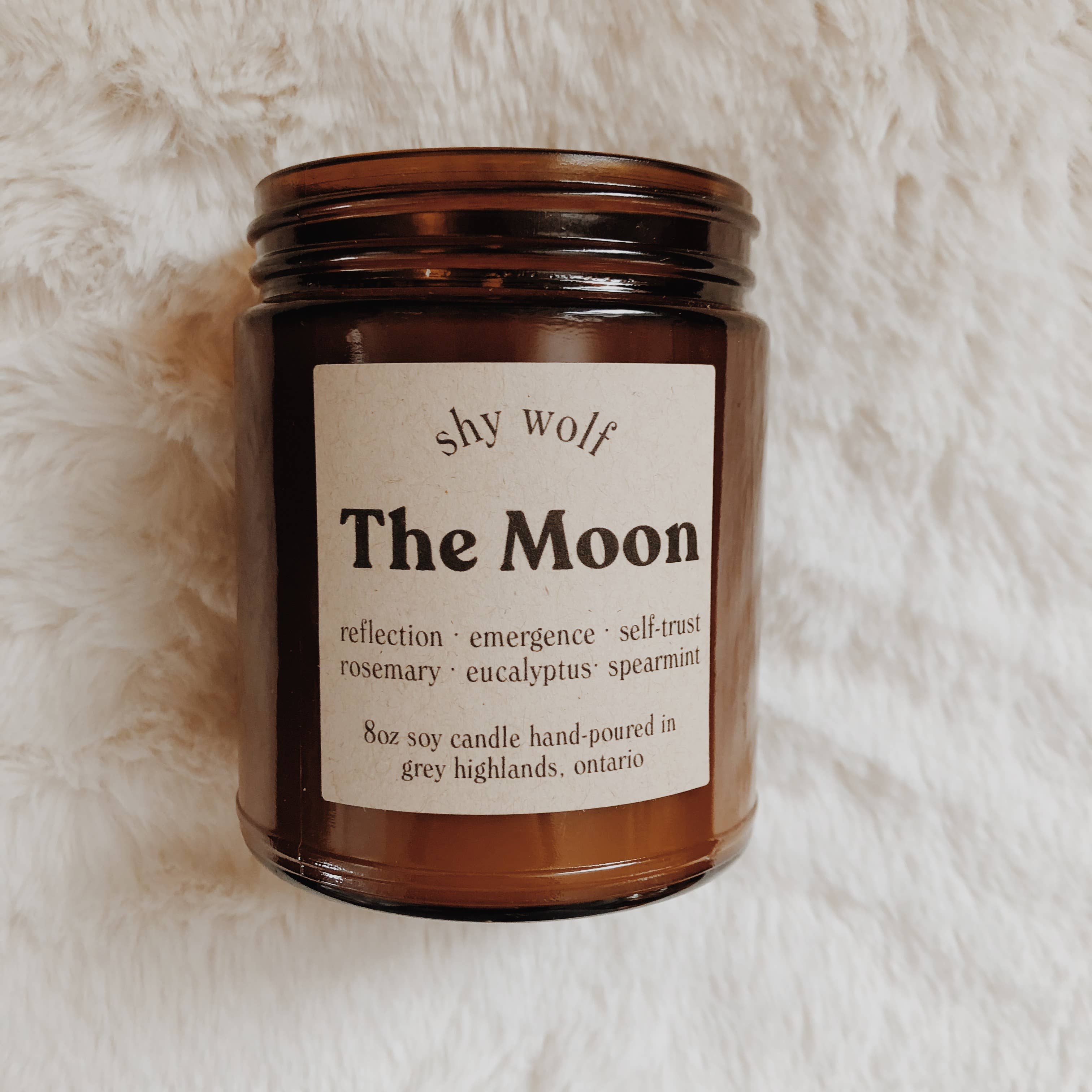The Moon Tarot Candle