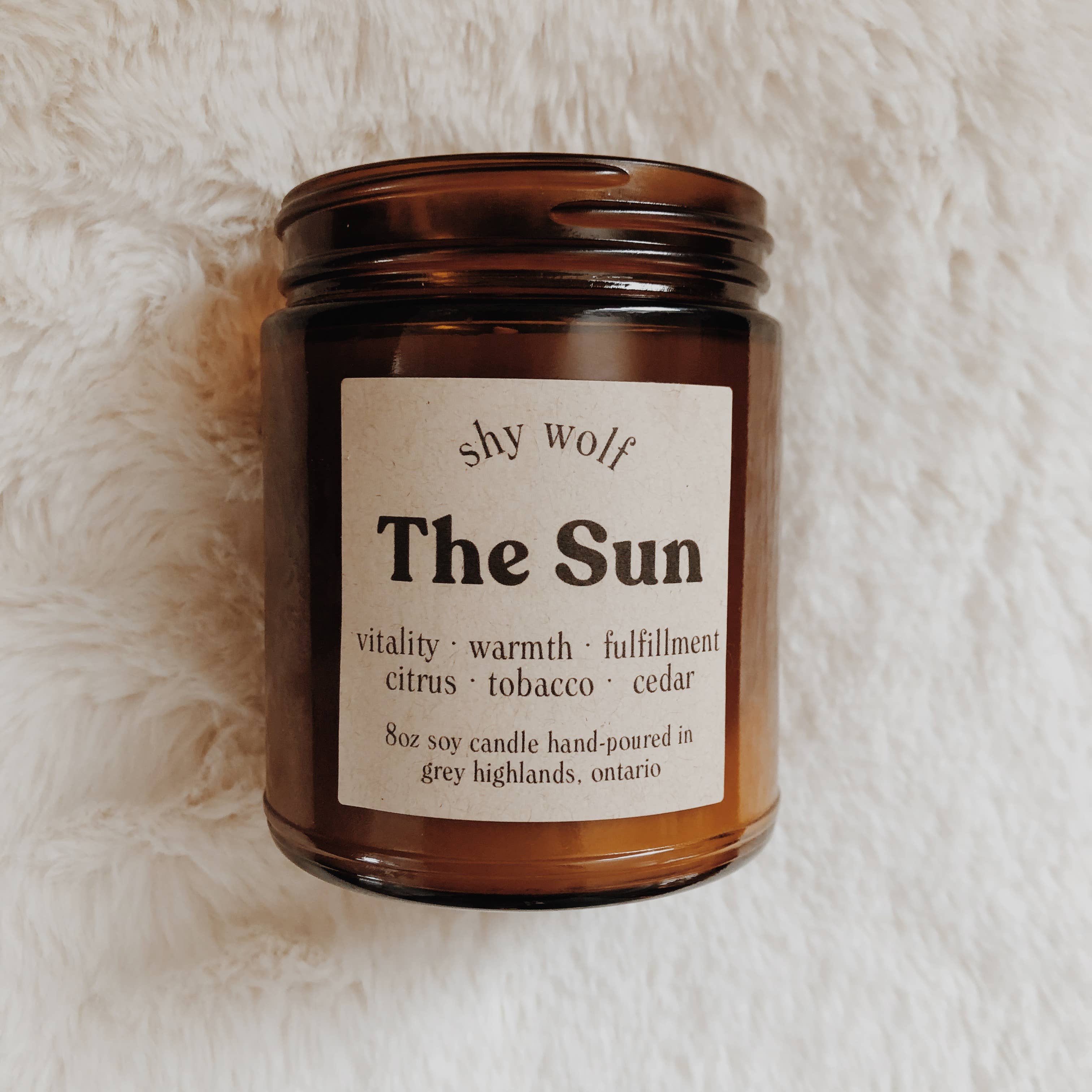 The Sun Tarot Candle