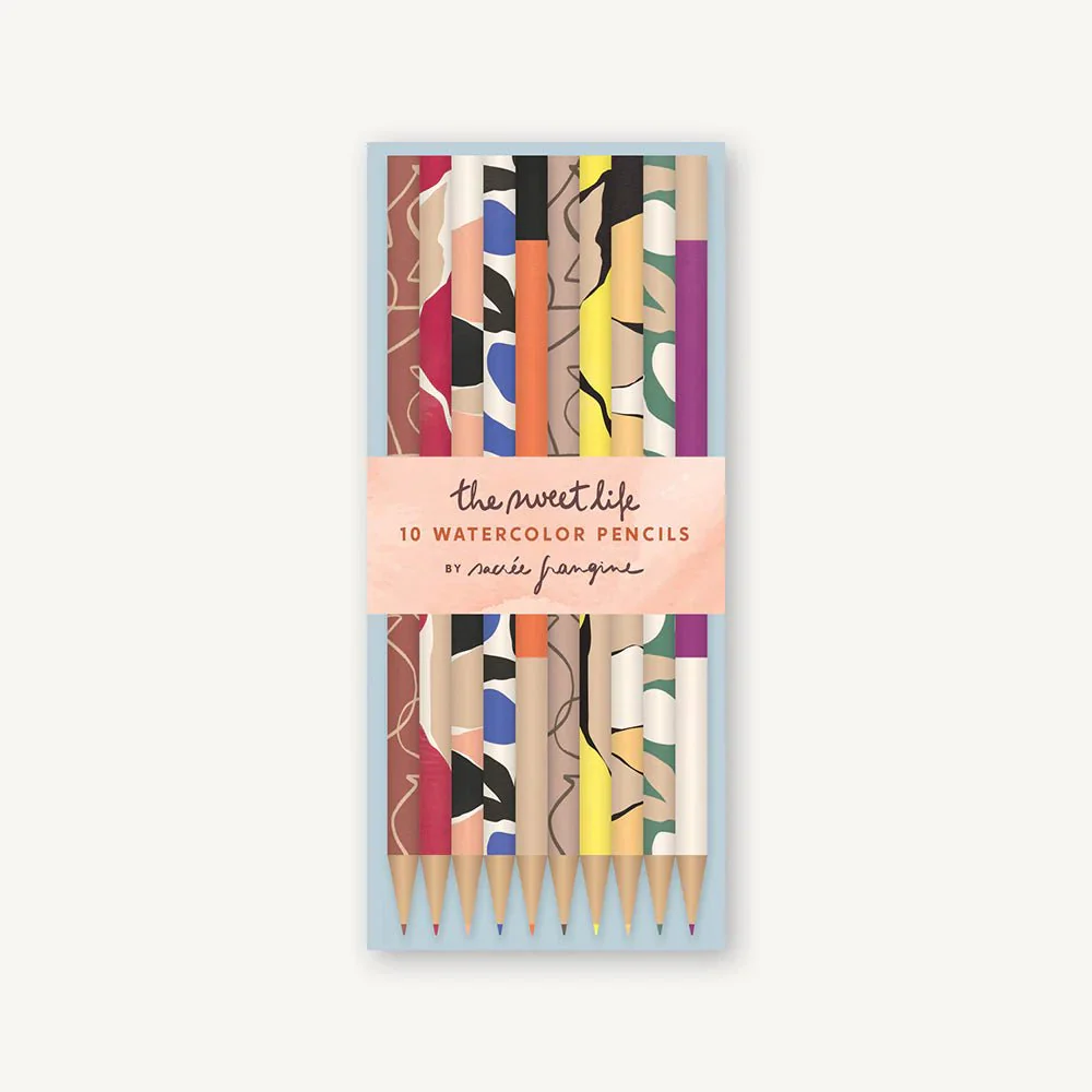 The Sweet Life: 12 Watercolor Pencils - Image 2