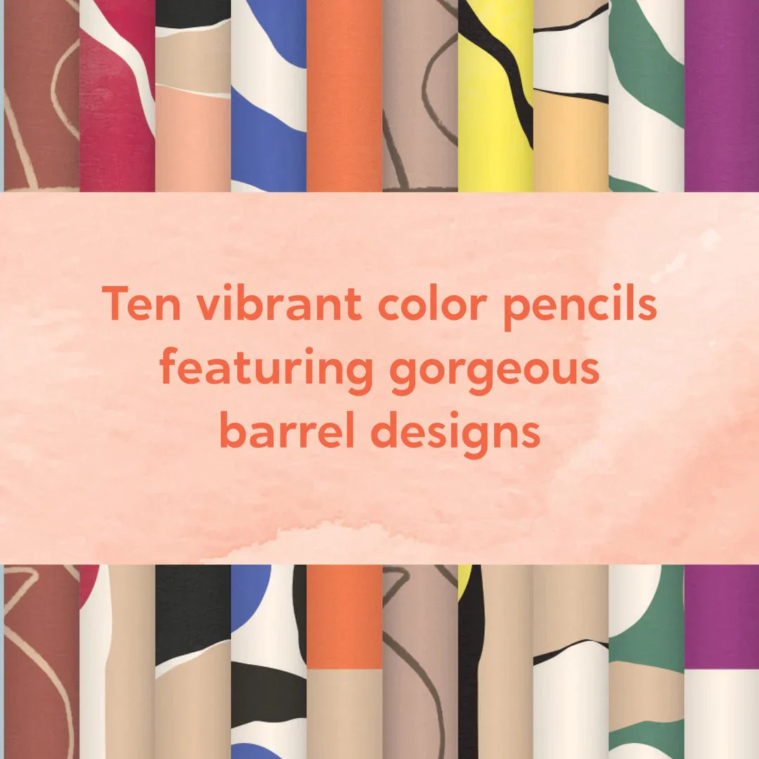 The Sweet Life: 12 Watercolor Pencils - Image 3