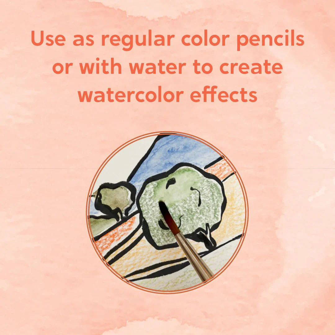 The Sweet Life: 12 Watercolor Pencils - Image 4