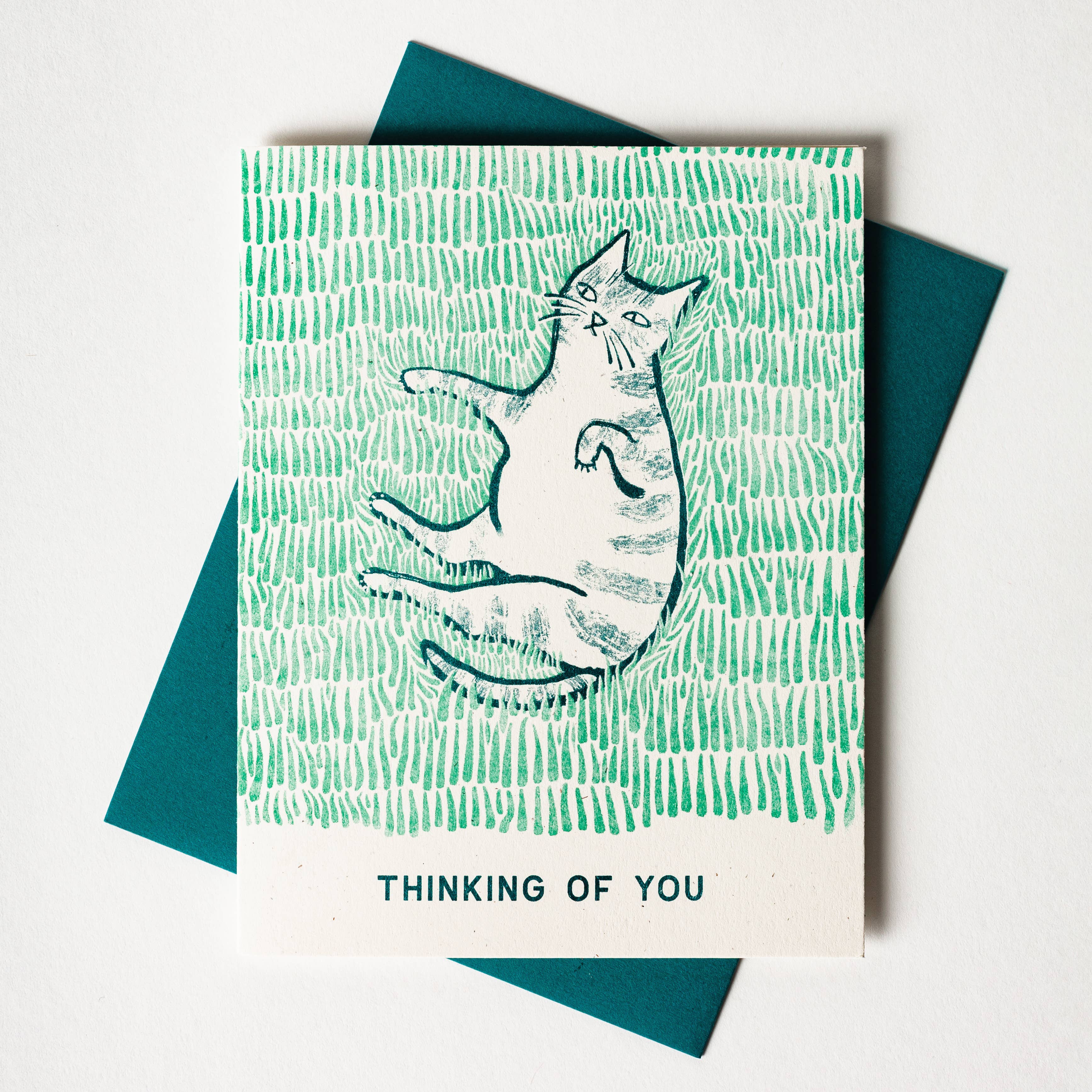 Thinking of You Cat Card - Image 2