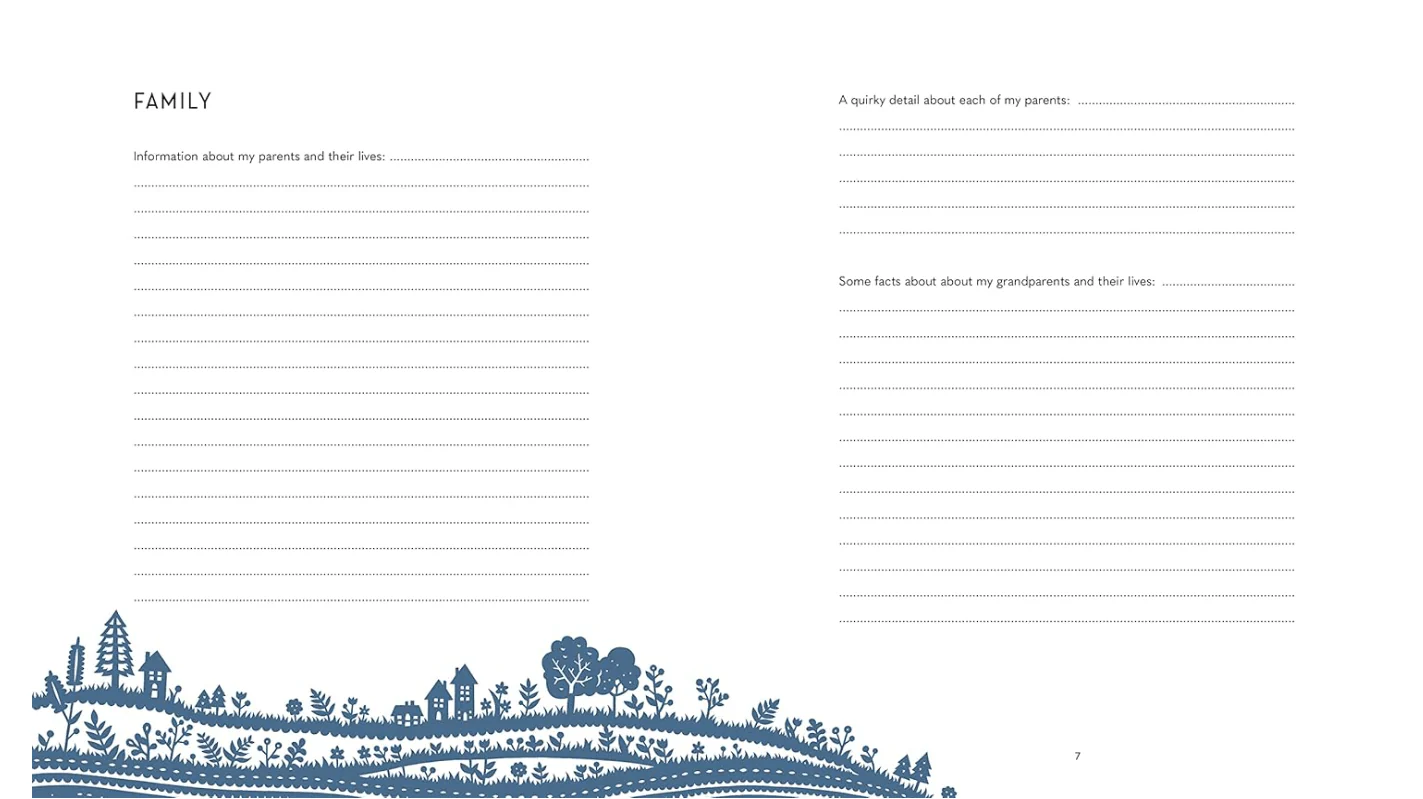 This Life of Mine: A Guided Keepsake Journal for My Family - Image 4