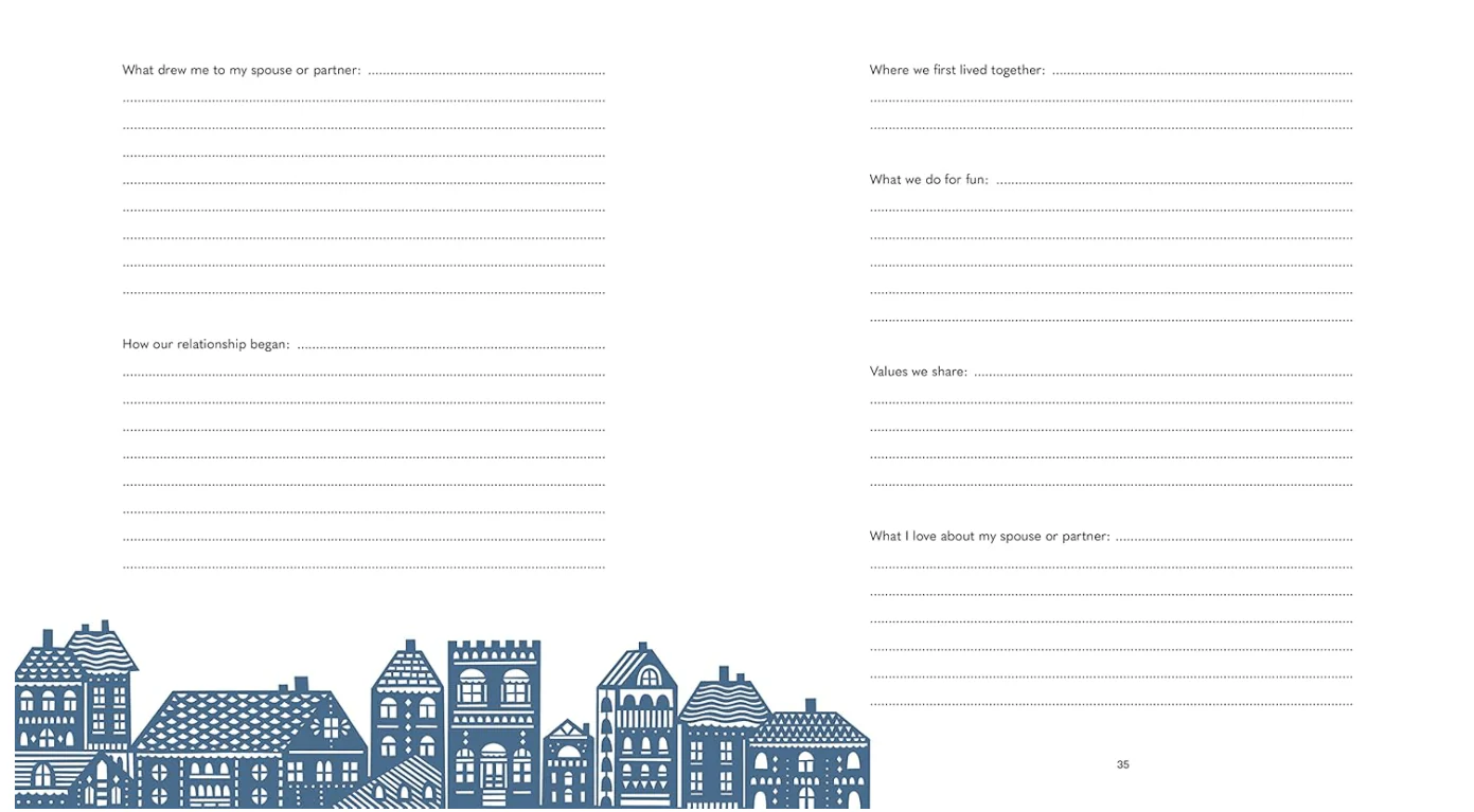 This Life of Mine: A Guided Keepsake Journal for My Family - Image 5