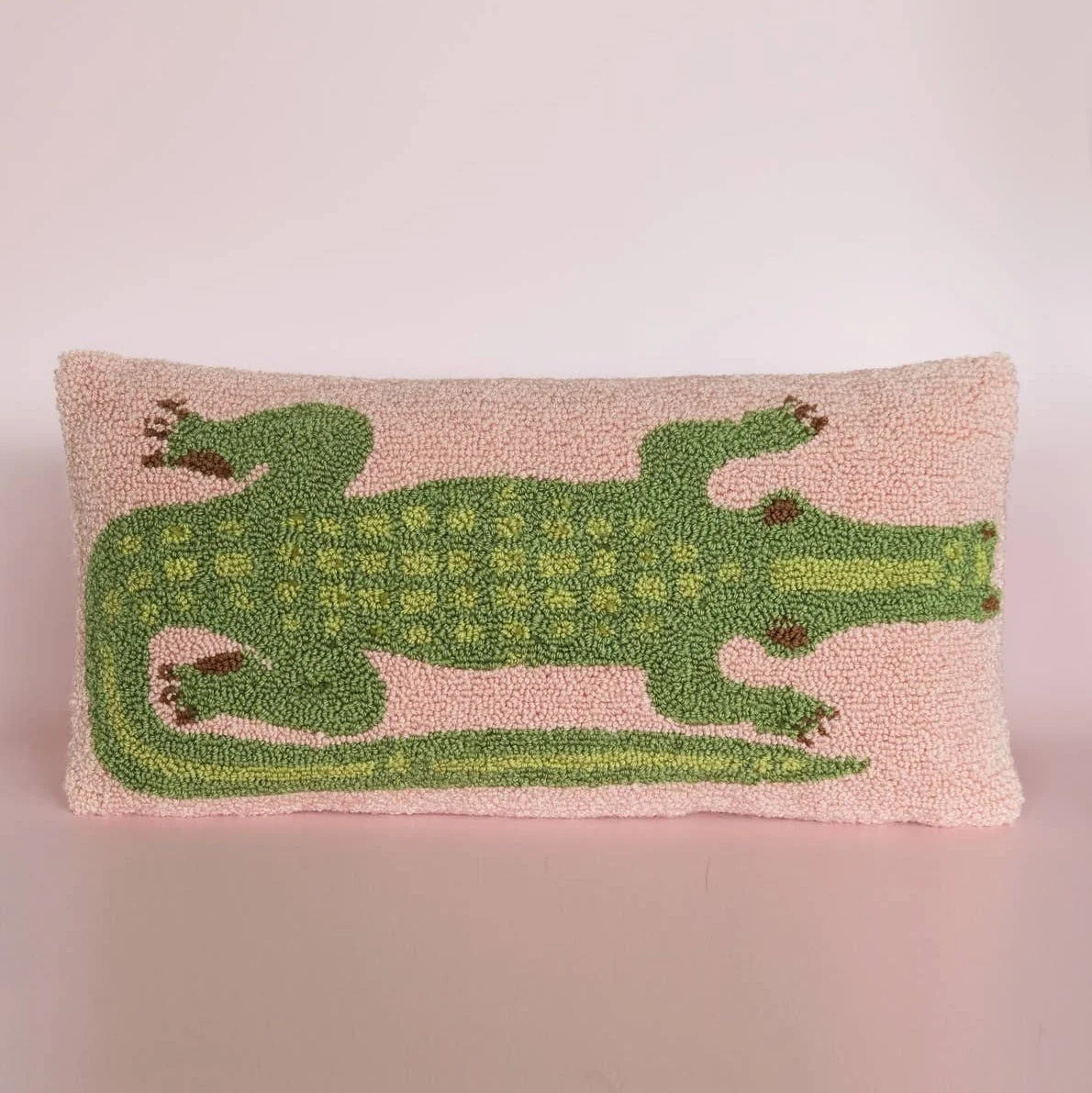 Alligator Throw Pillow