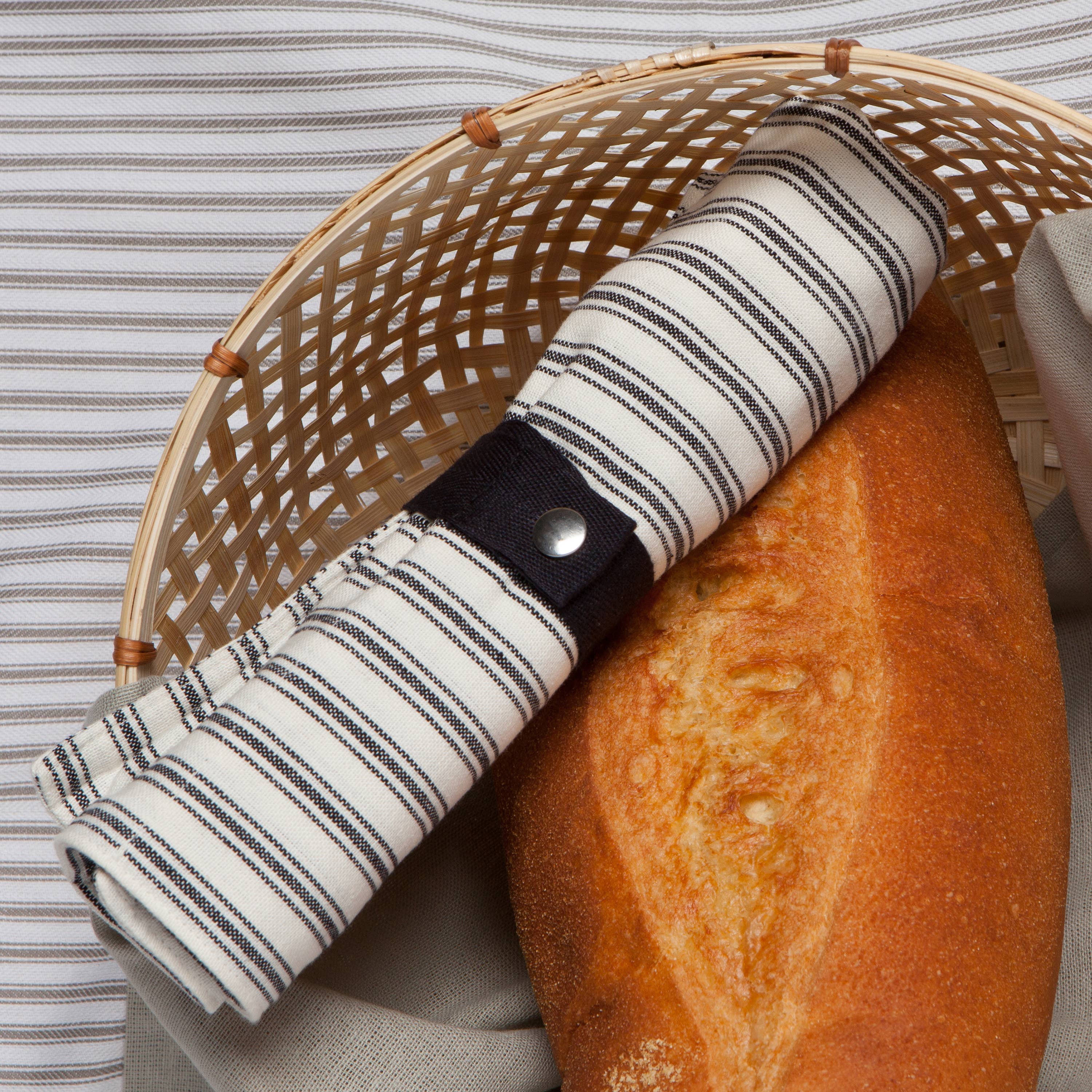 Ticking Stripe On-the-Go Roll Up Set - Image 6