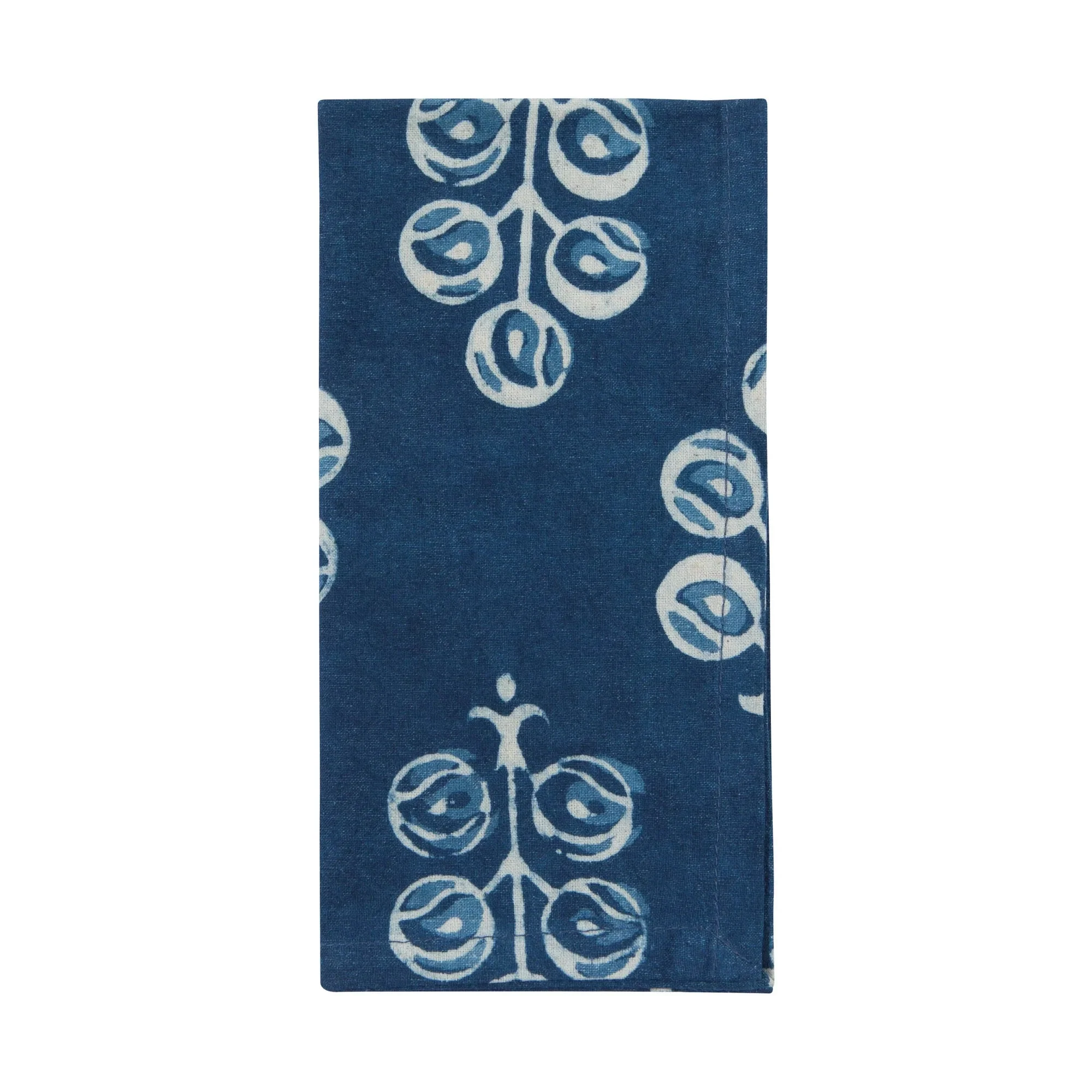 Hawthorn Block Print Napkins Set of 4 - Image 2