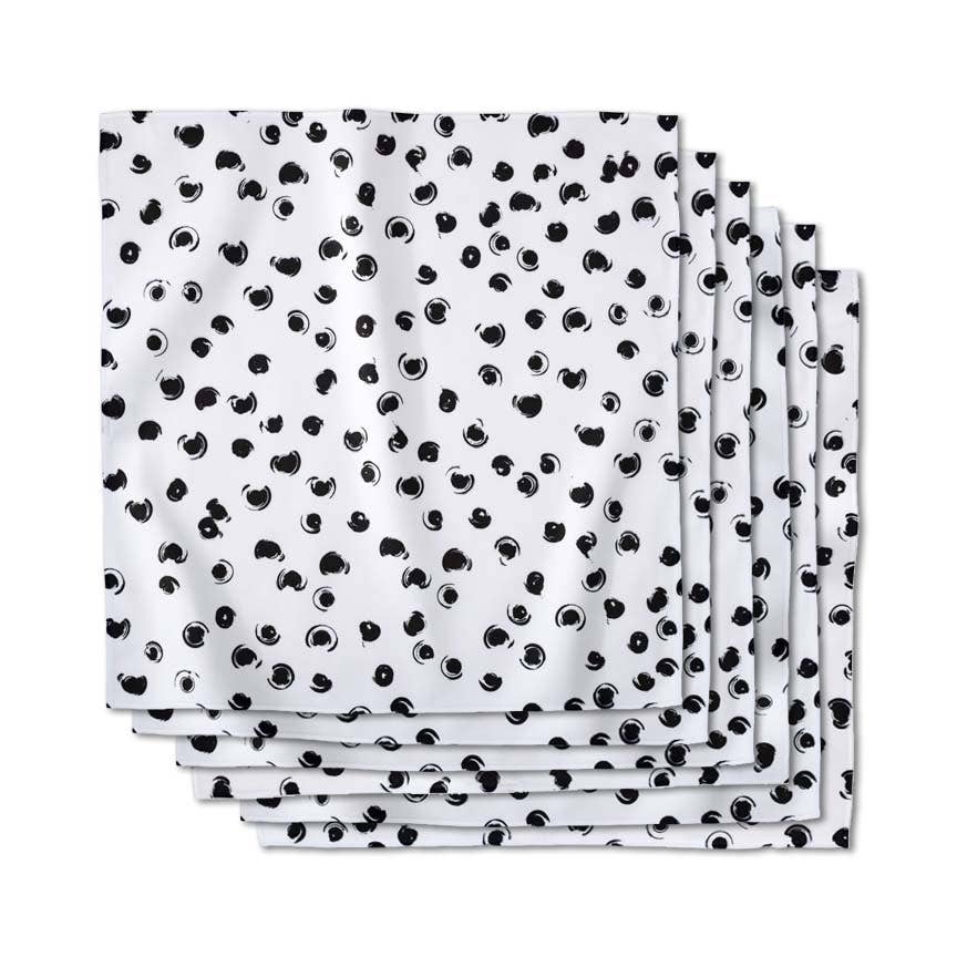 Tiny Drops Napkins, Set/6