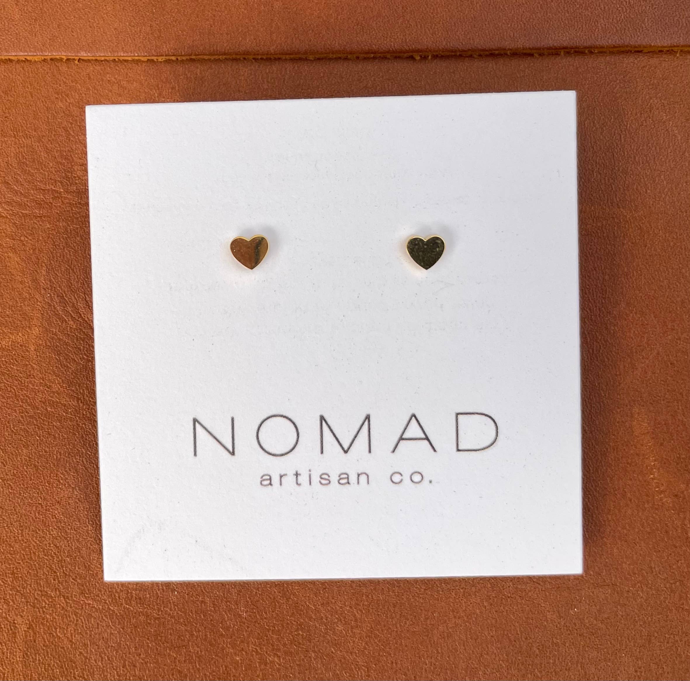 Tiny Heart Earrings - Image 2