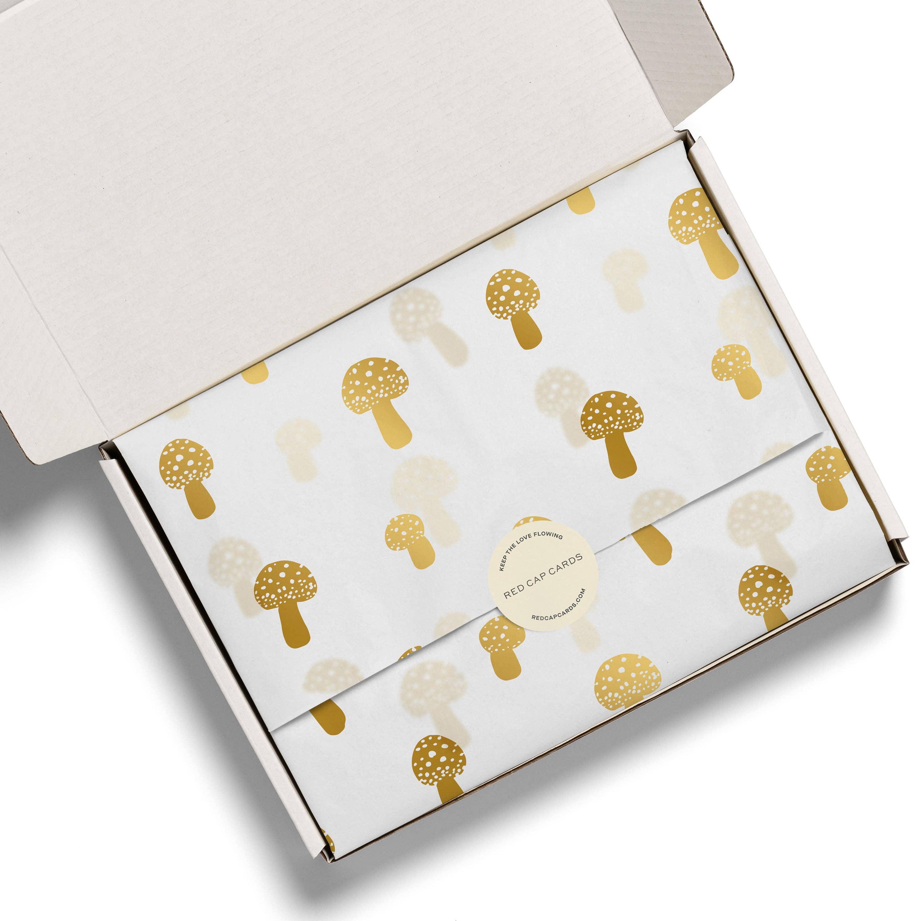 Tiny Mushrooms Tissue Paper - Image 2
