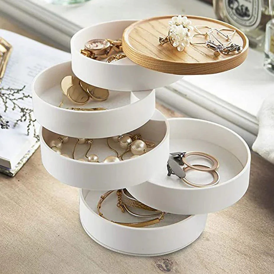 Tosca 5-Tier Stacked Jewelry Box - Image 3