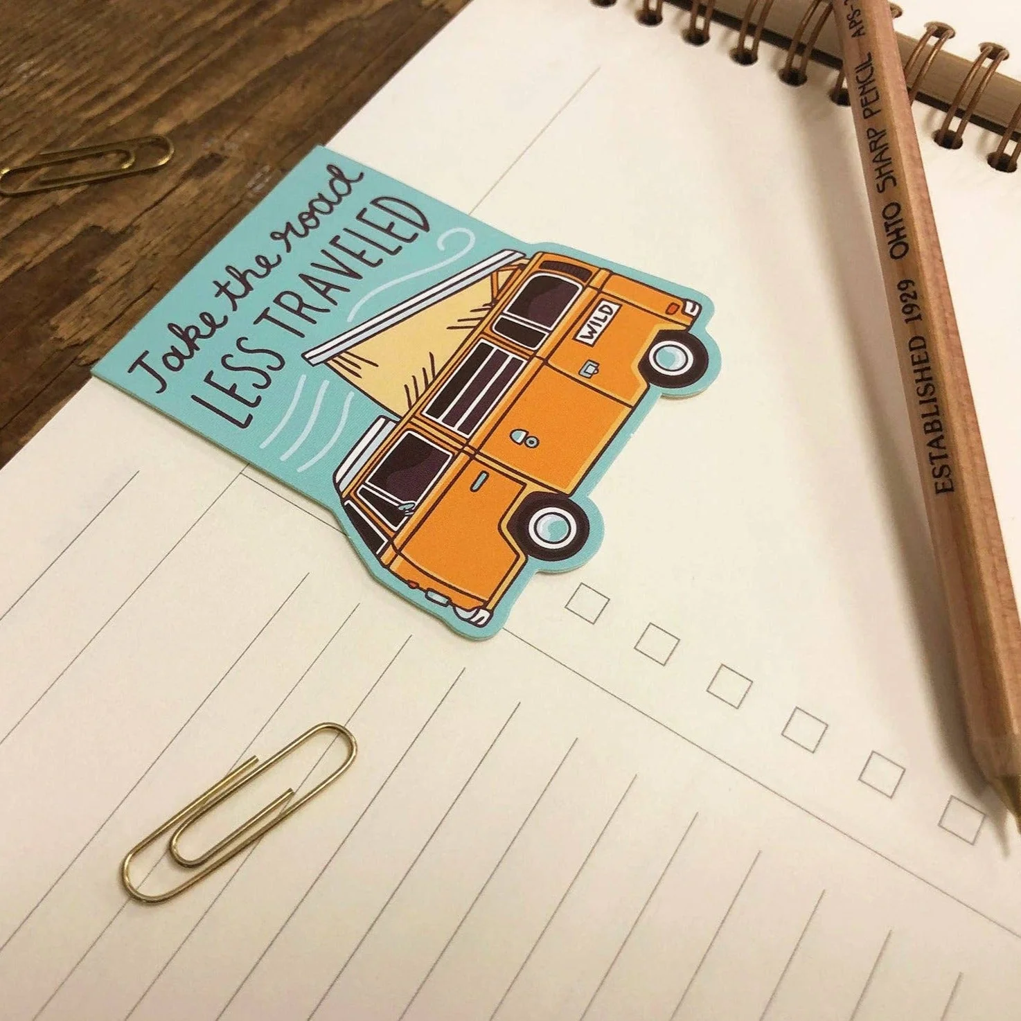 Camper Magnetic Bookmark - Image 2