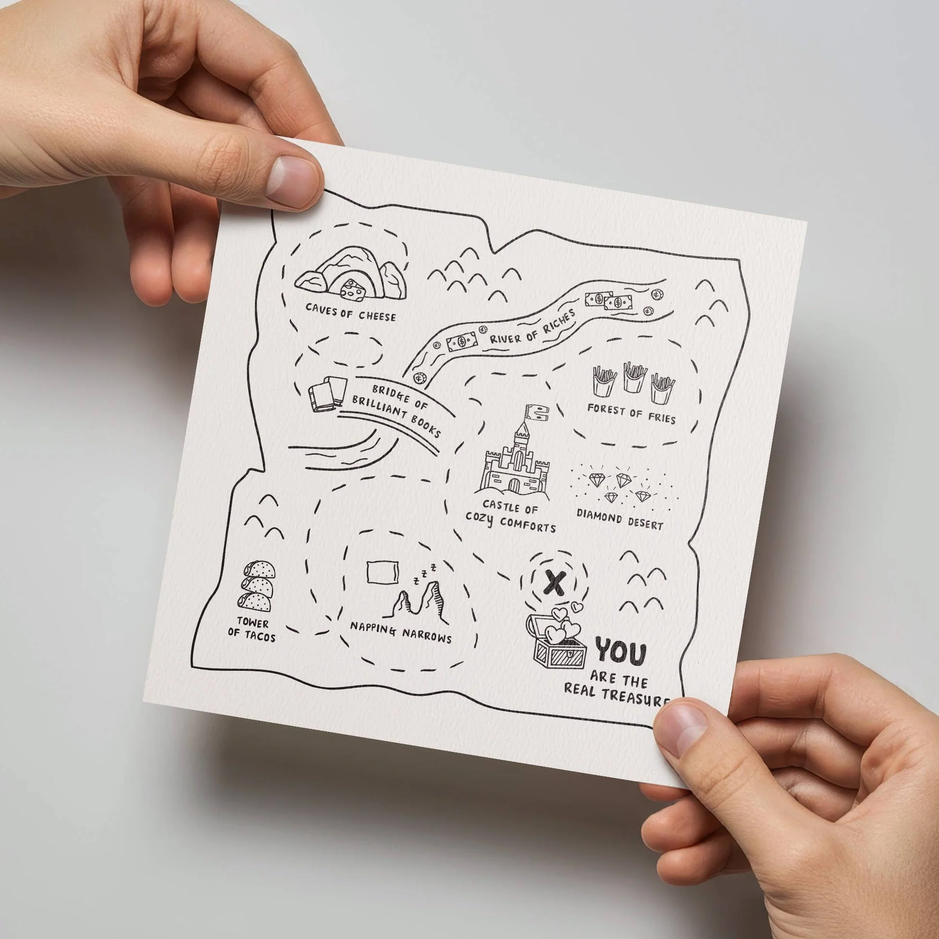 Treasure Map Love Card - Image 3