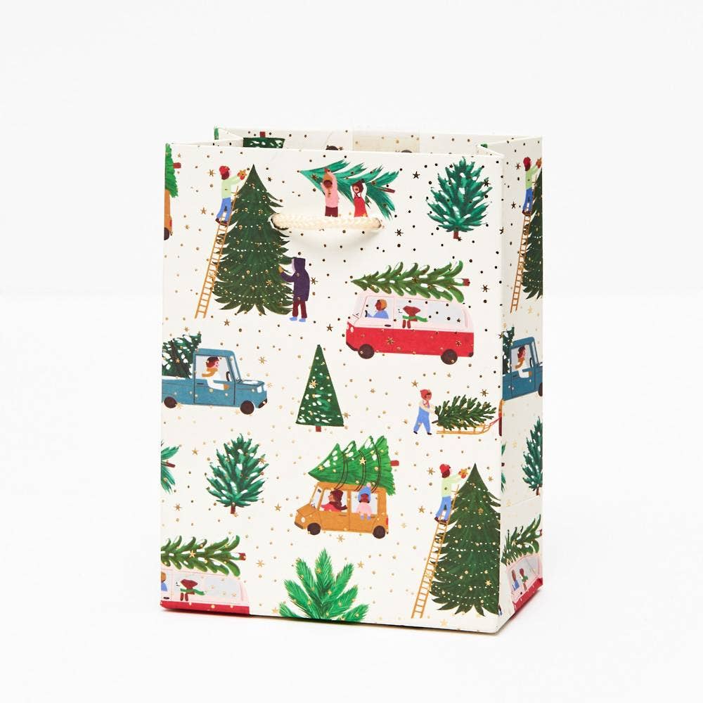 Tree Lot Christmas Gift Bag - Image 2