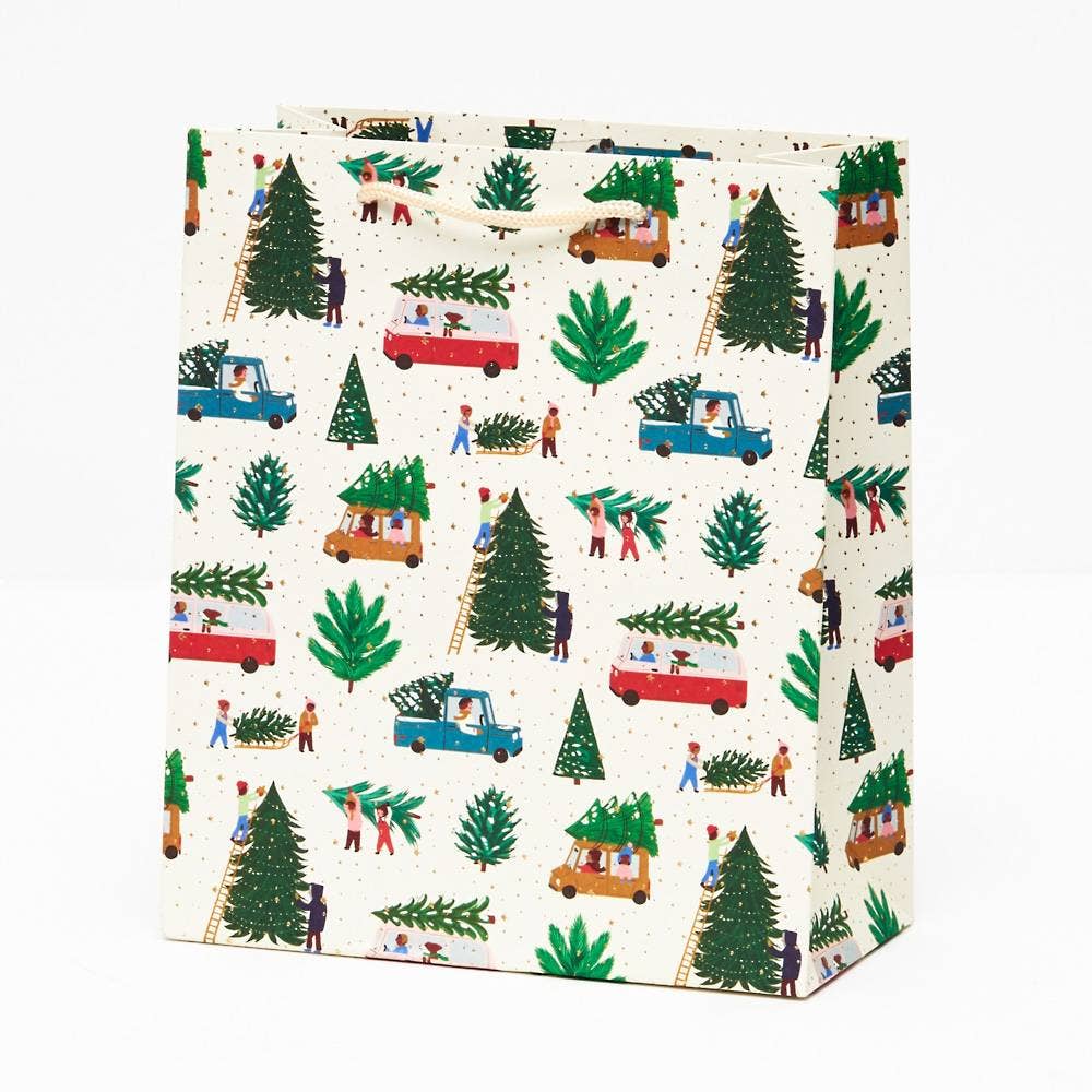 Tree Lot Christmas Gift Bag - Image 3